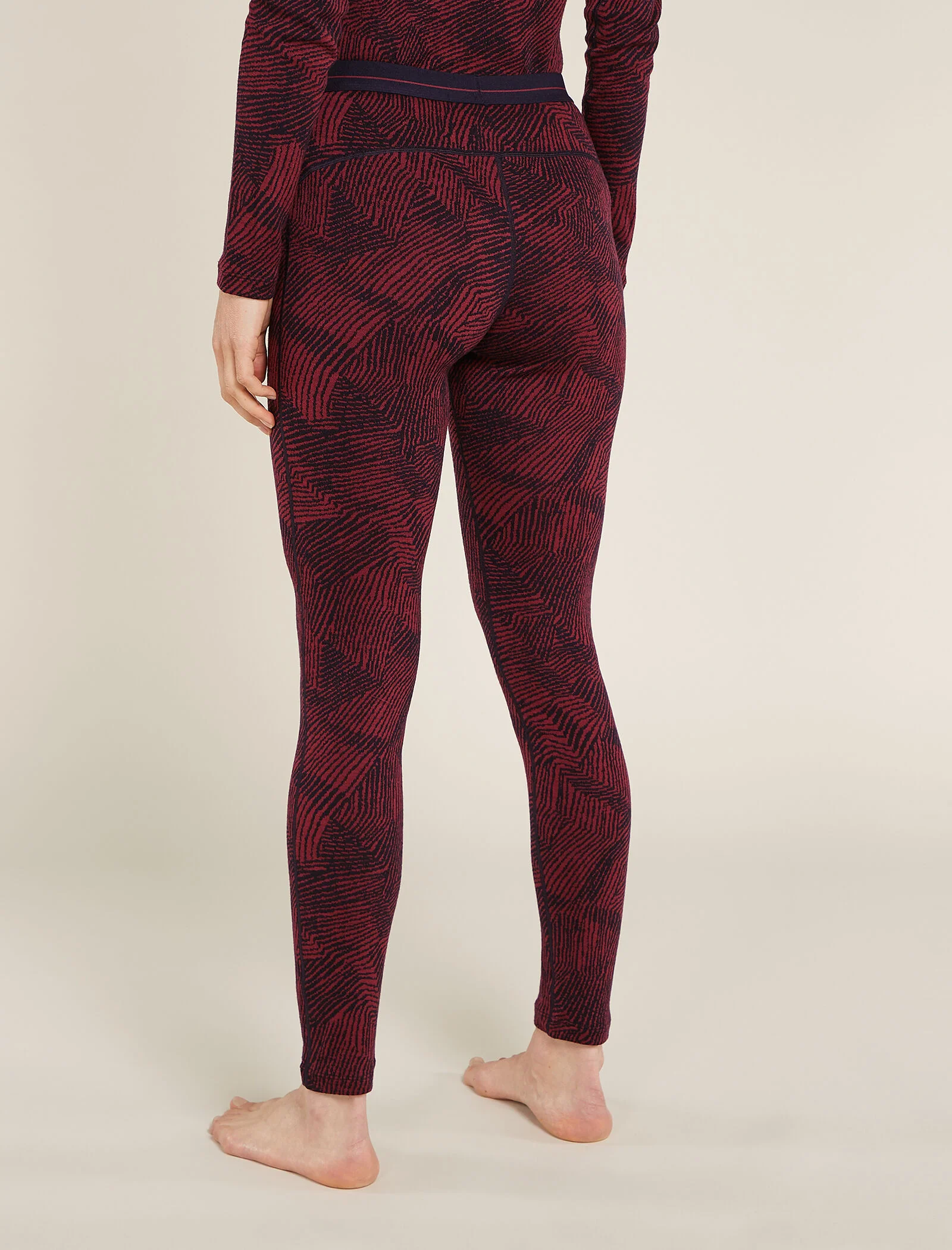 Women's Merino 260 Vertex Thermal Leggings Frozen Forms - Image 2