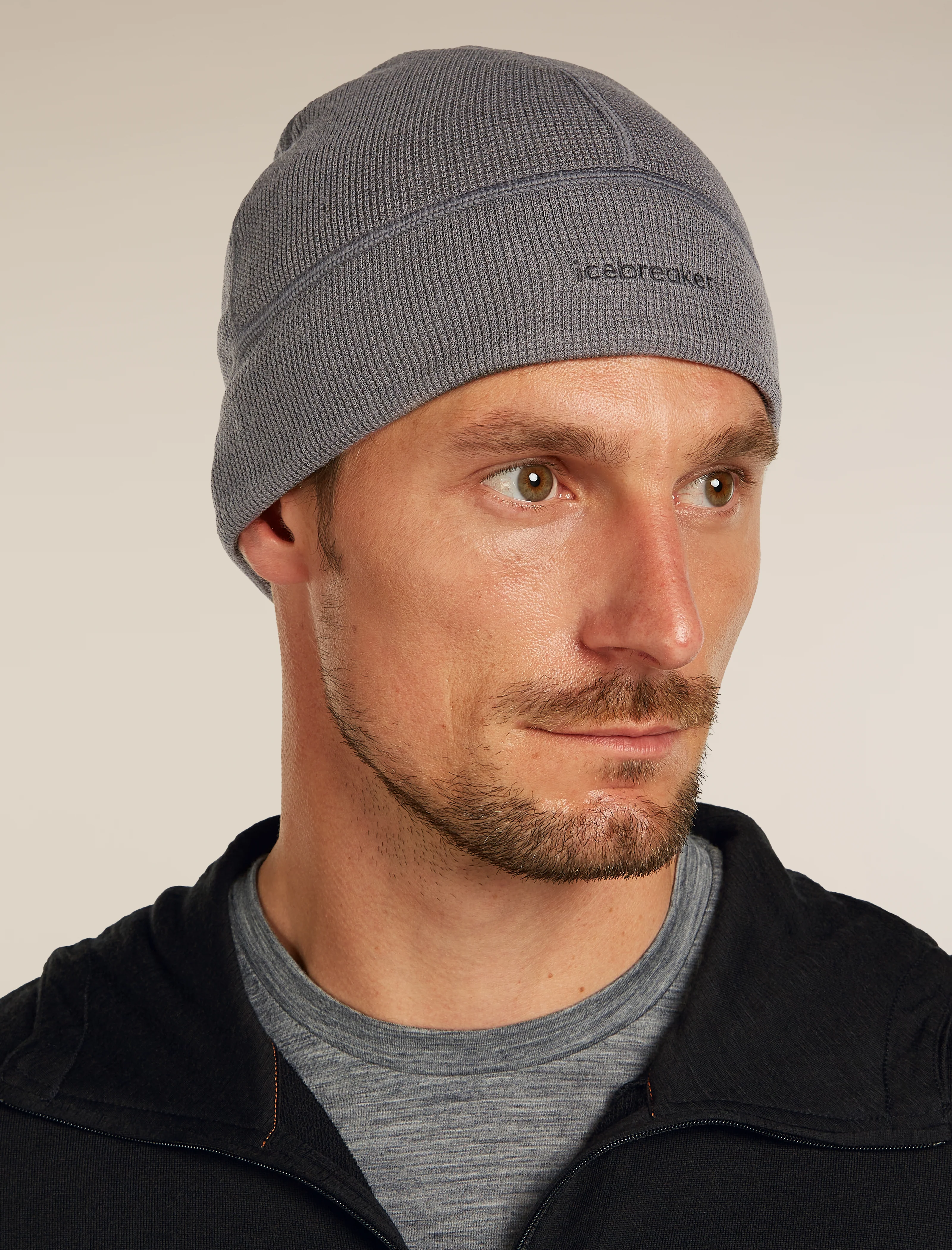 260 Waffle Knit Wander Reversible Beanie - Image 2