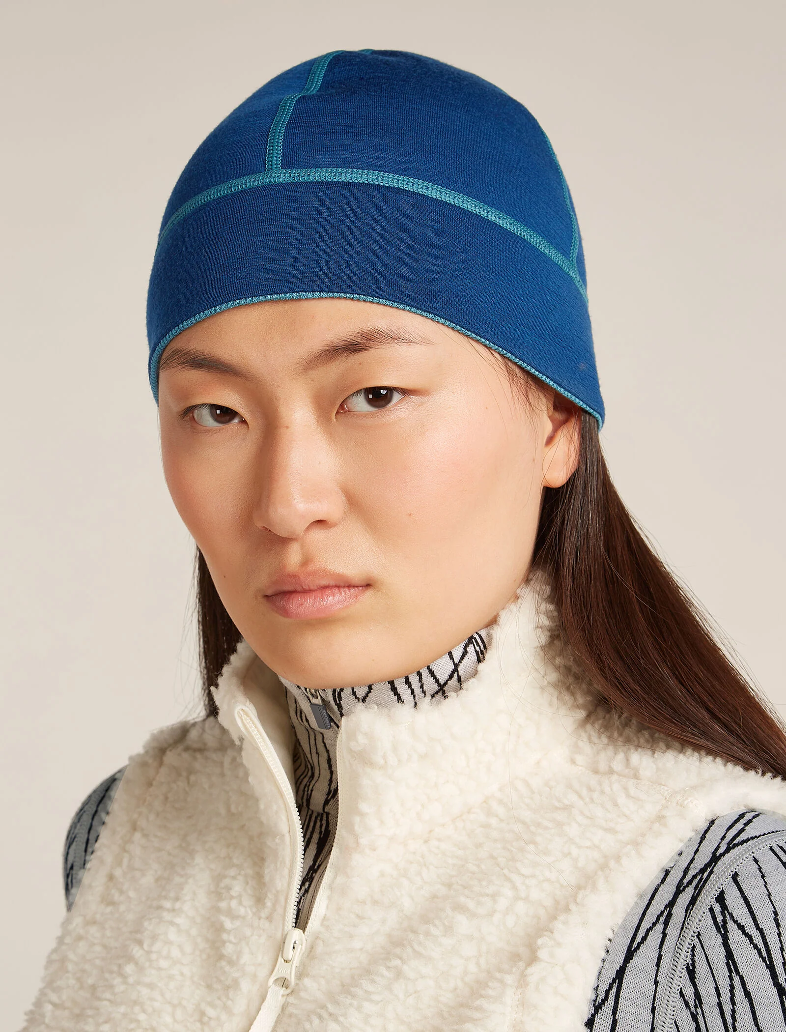 260 Waffle Knit Wander Reversible Beanie - Image 6