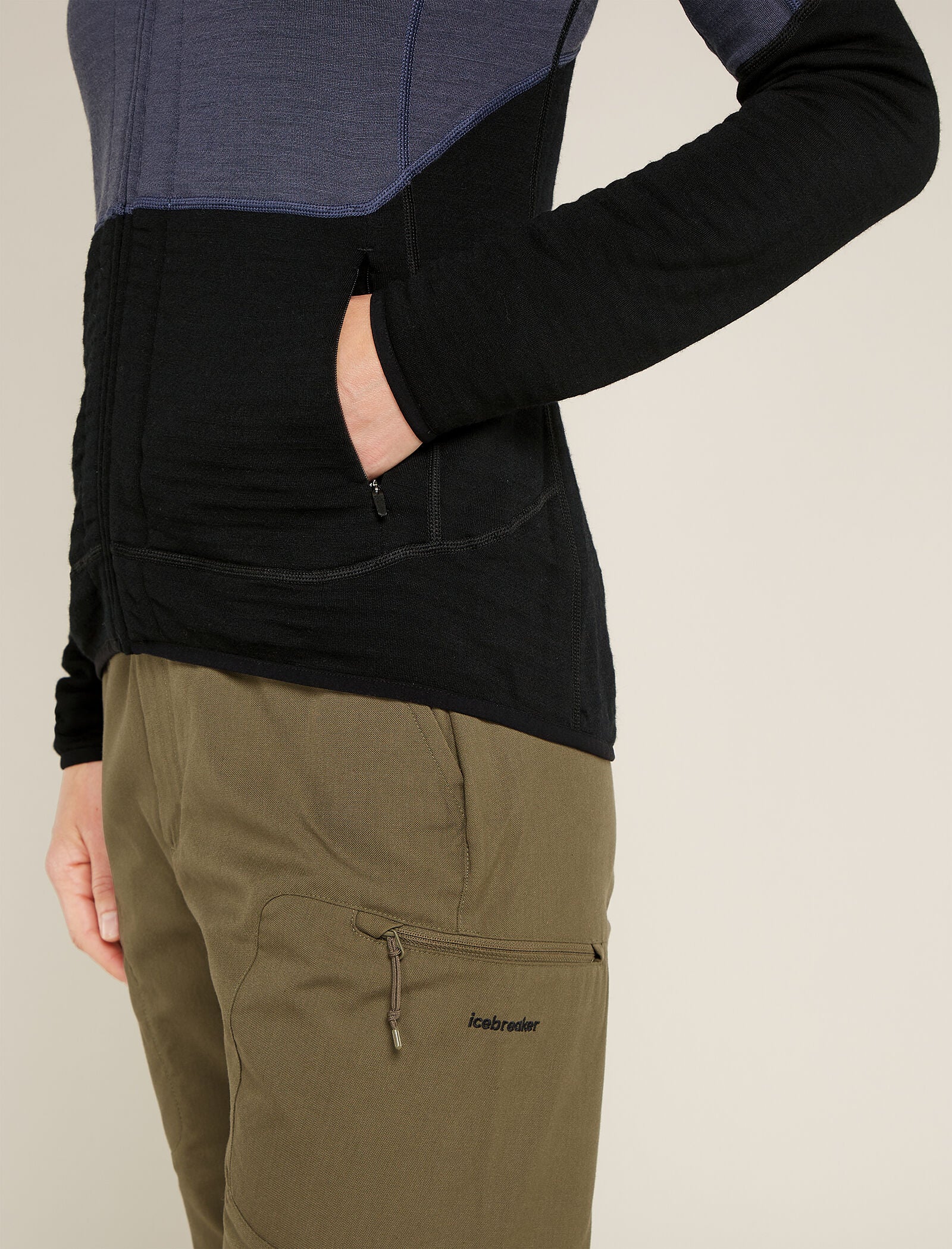 Women's Merino 400 RealFleece⢠Descender Long Sleeve Zip Jacket - Image 5
