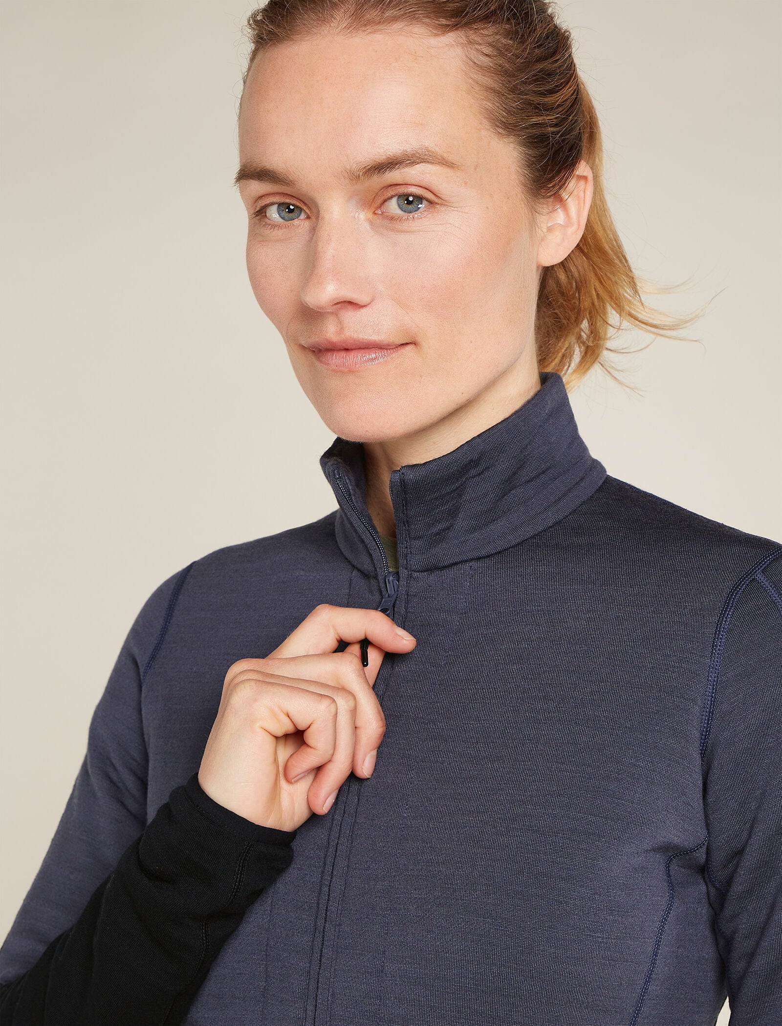 Women's Merino 400 RealFleece⢠Descender Long Sleeve Zip Jacket - Image 7
