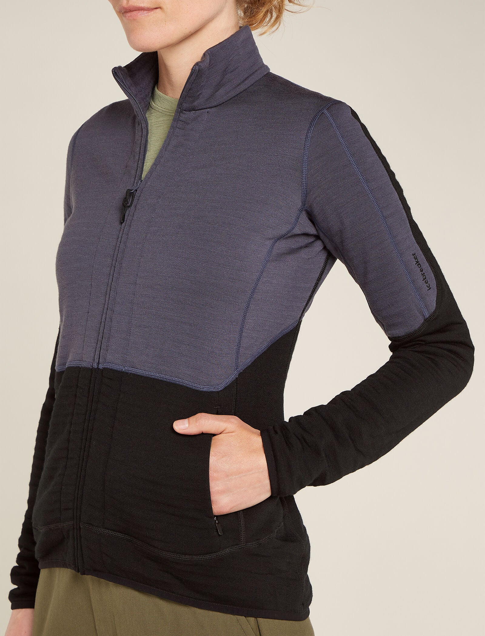 Women's Merino 400 RealFleece⢠Descender Long Sleeve Zip Jacket - Image 8