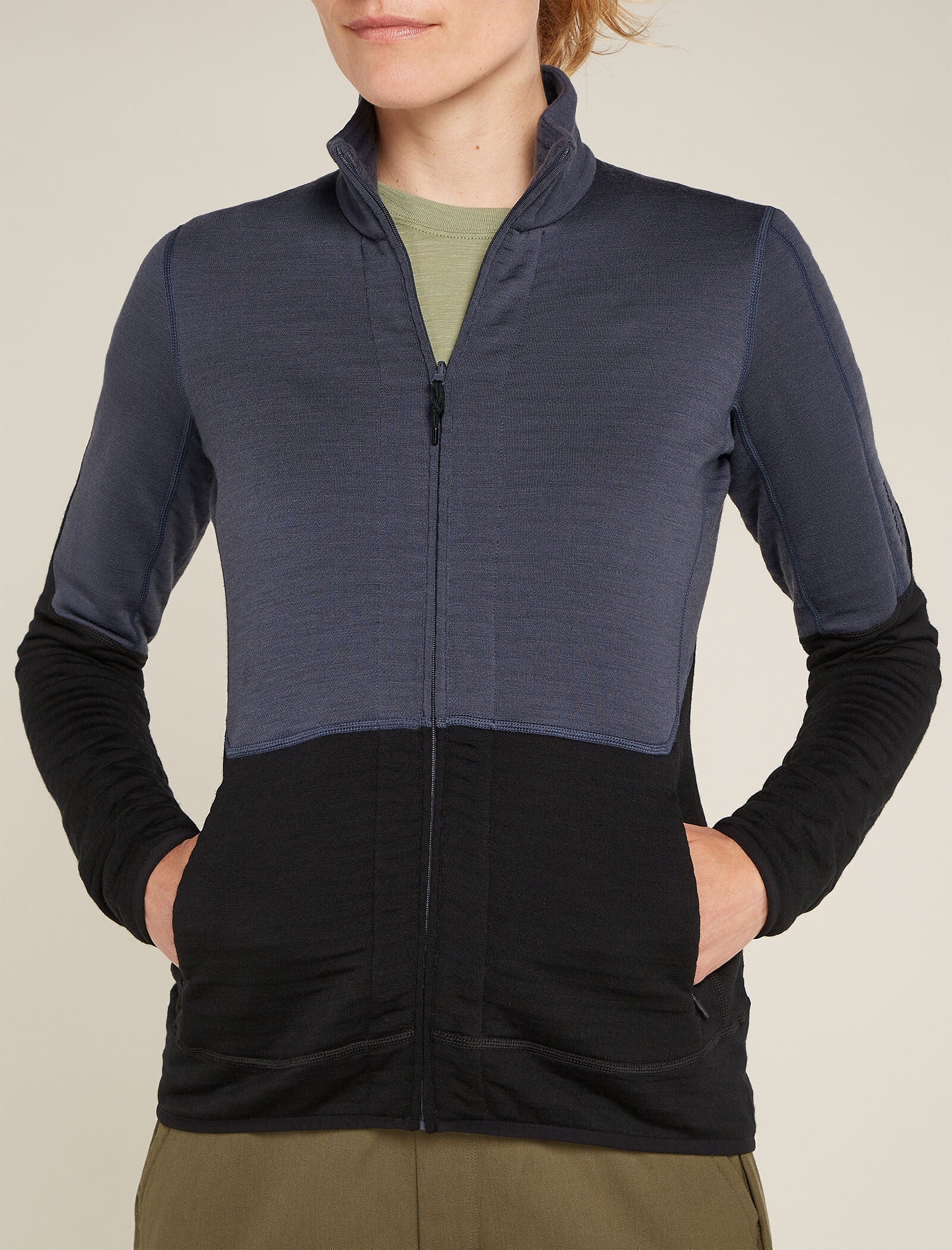 Women's Merino 400 RealFleece⢠Descender Long Sleeve Zip Jacket - Image 9
