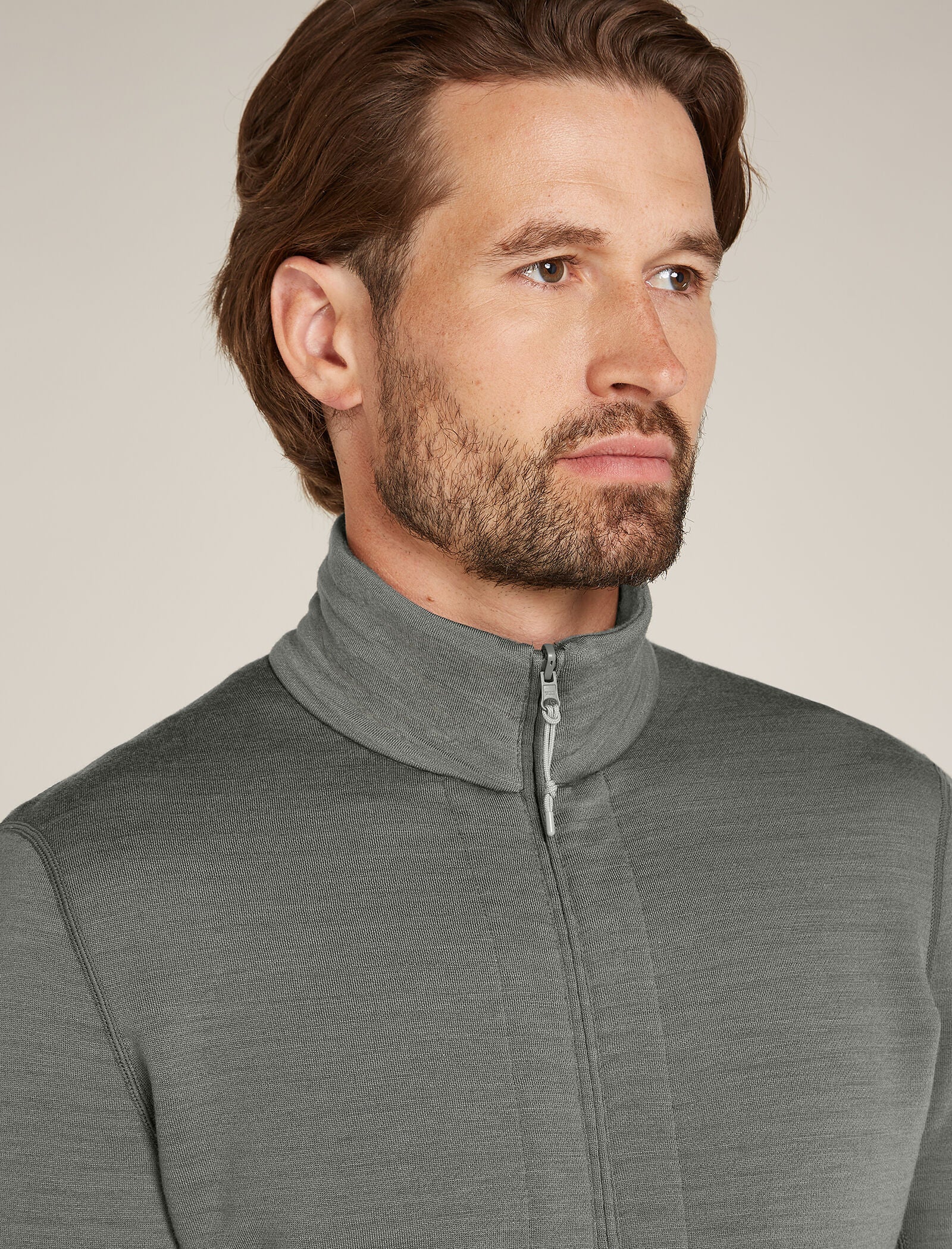 Men's Merino 400 RealFleece™ Descender Long Sleeve Zip Jacket - Image 7