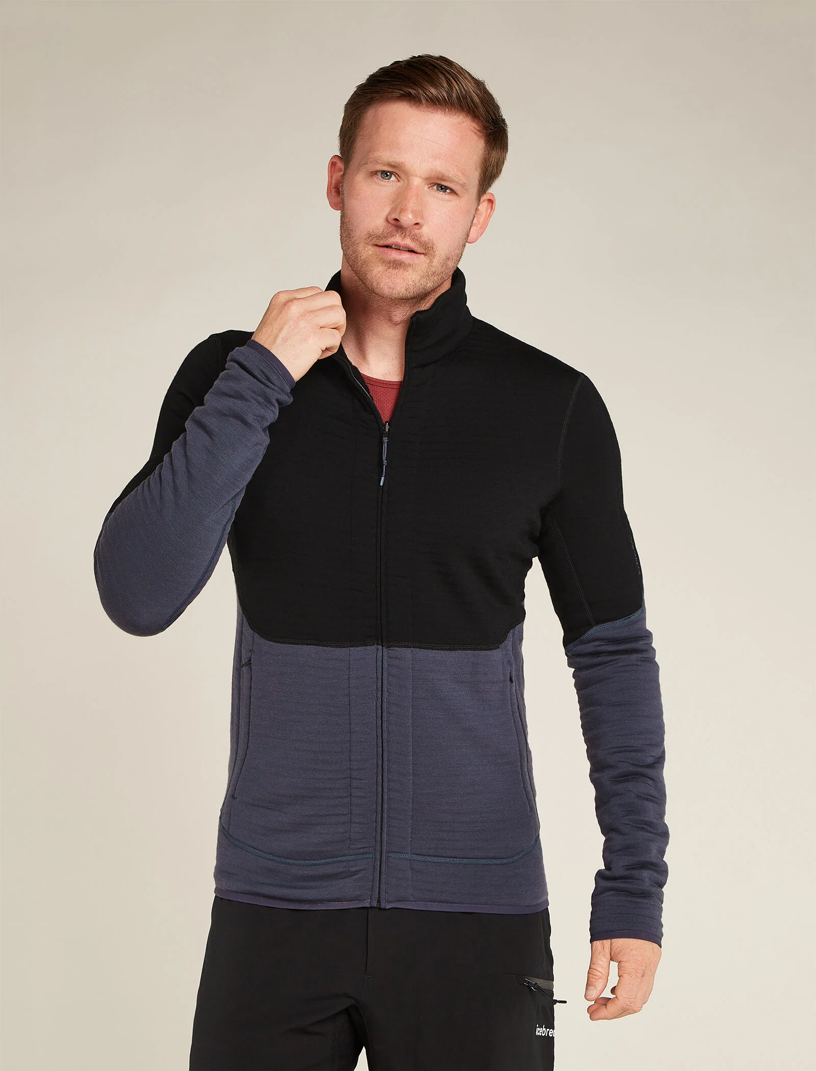 Men's Merino 400 RealFleece™ Descender Long Sleeve Zip Jacket
