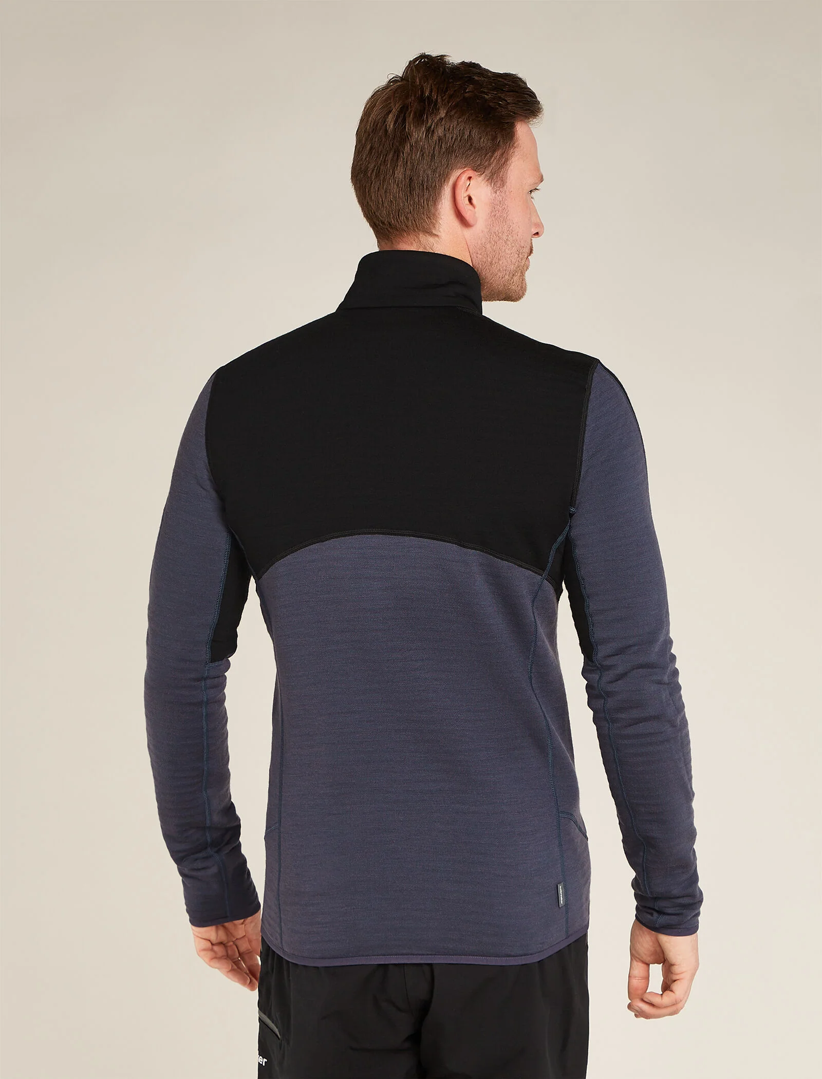 Men's Merino 400 RealFleece™ Descender Long Sleeve Zip Jacket - Image 3