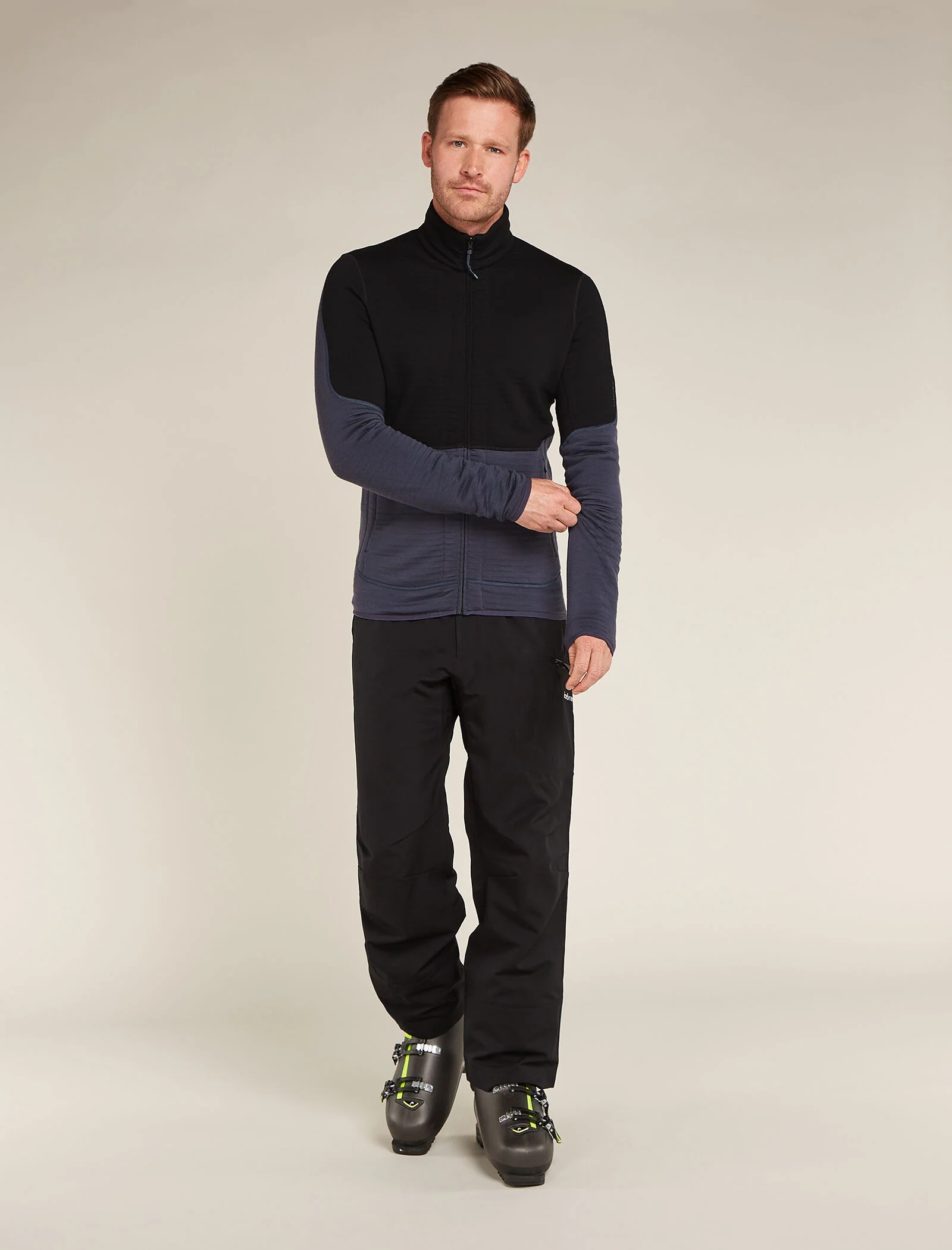 Men's Merino 400 RealFleece™ Descender Long Sleeve Zip Jacket - Image 5