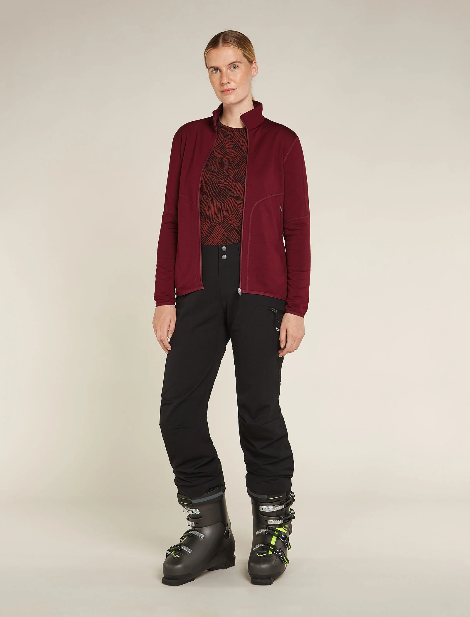Women's Merino 560 Realfleece™ Elemental Long Sleeve Zip - Image 3