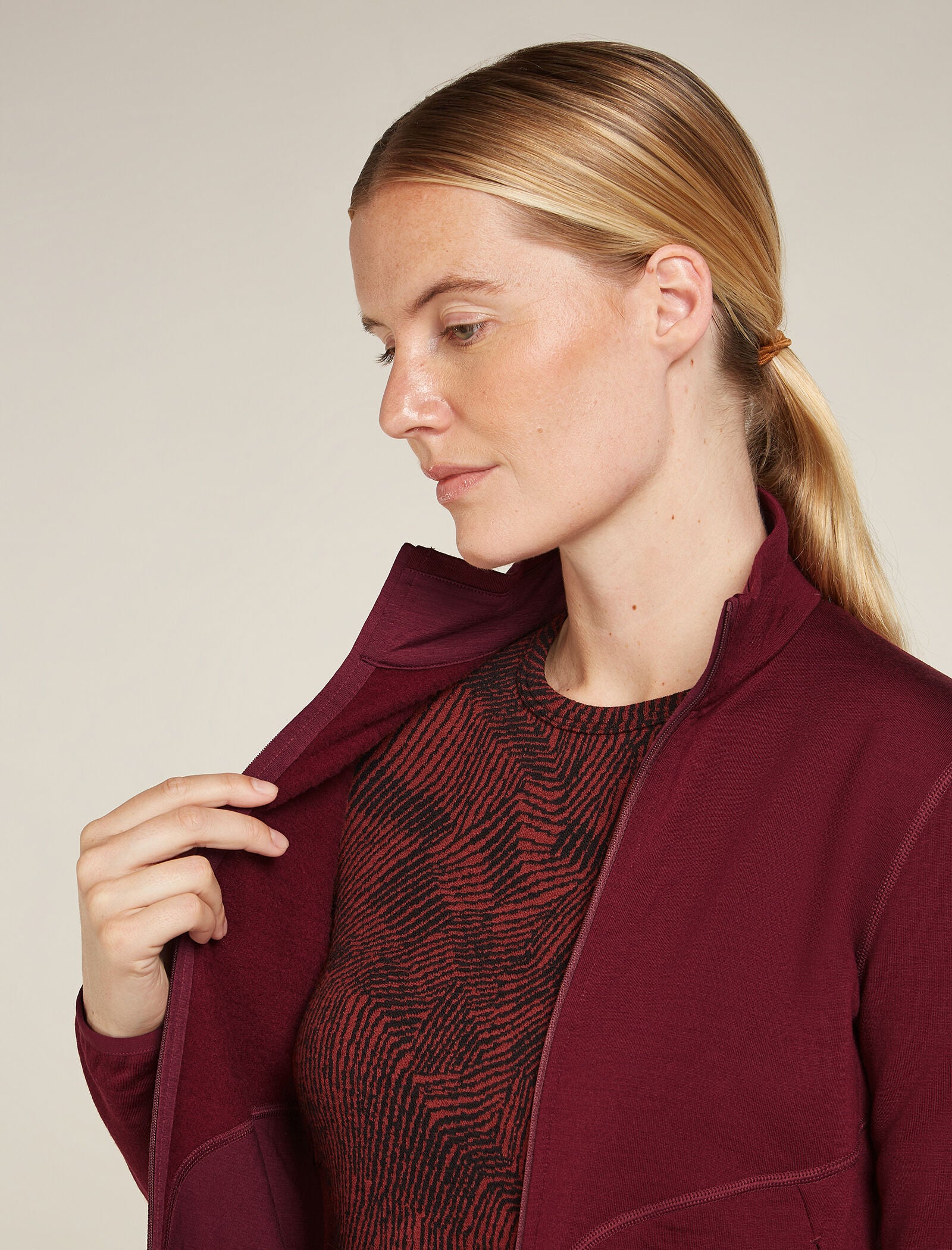 Women's Merino 560 Realfleece™ Elemental Long Sleeve Zip - Image 7