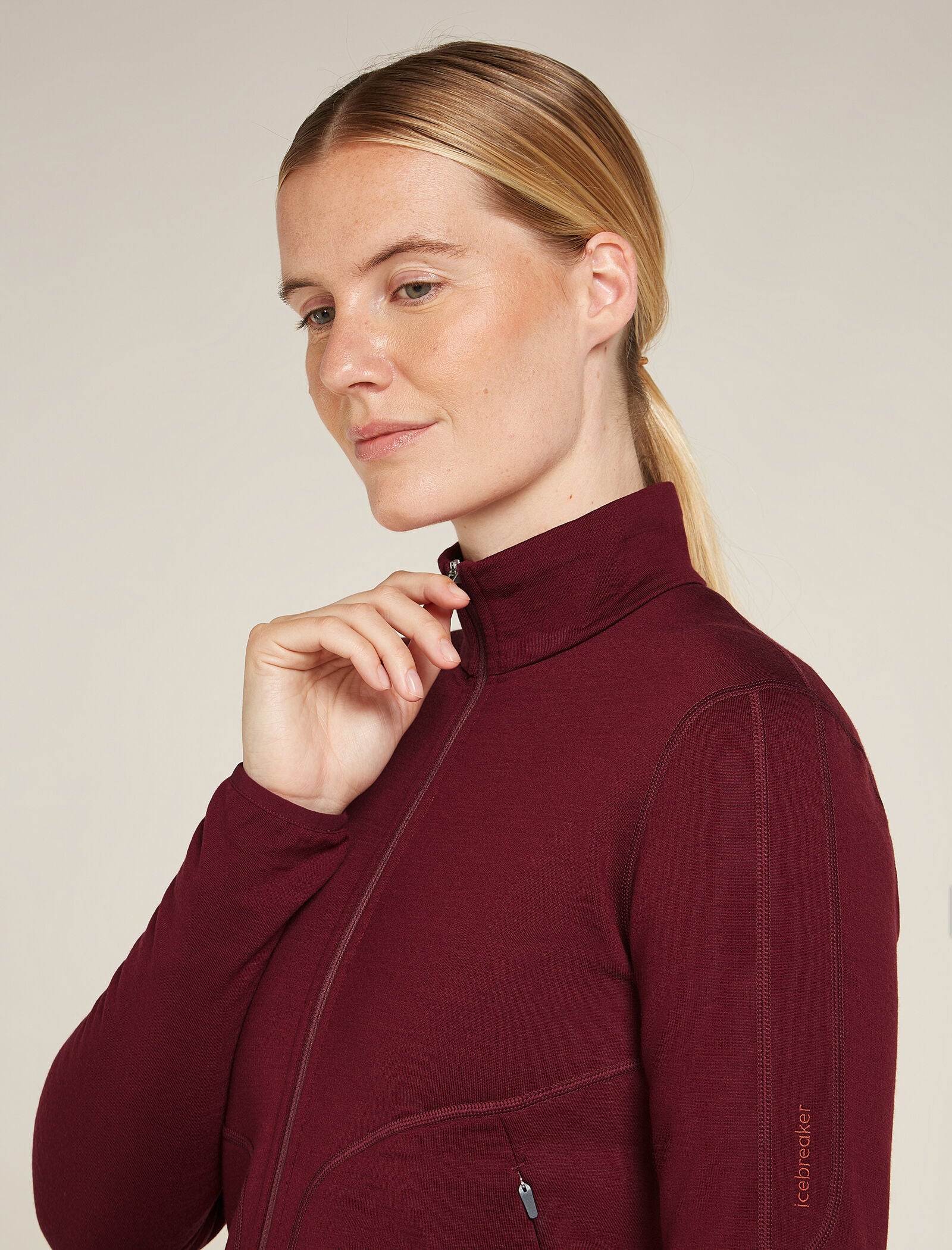 Women's Merino 560 Realfleece™ Elemental Long Sleeve Zip - Image 8