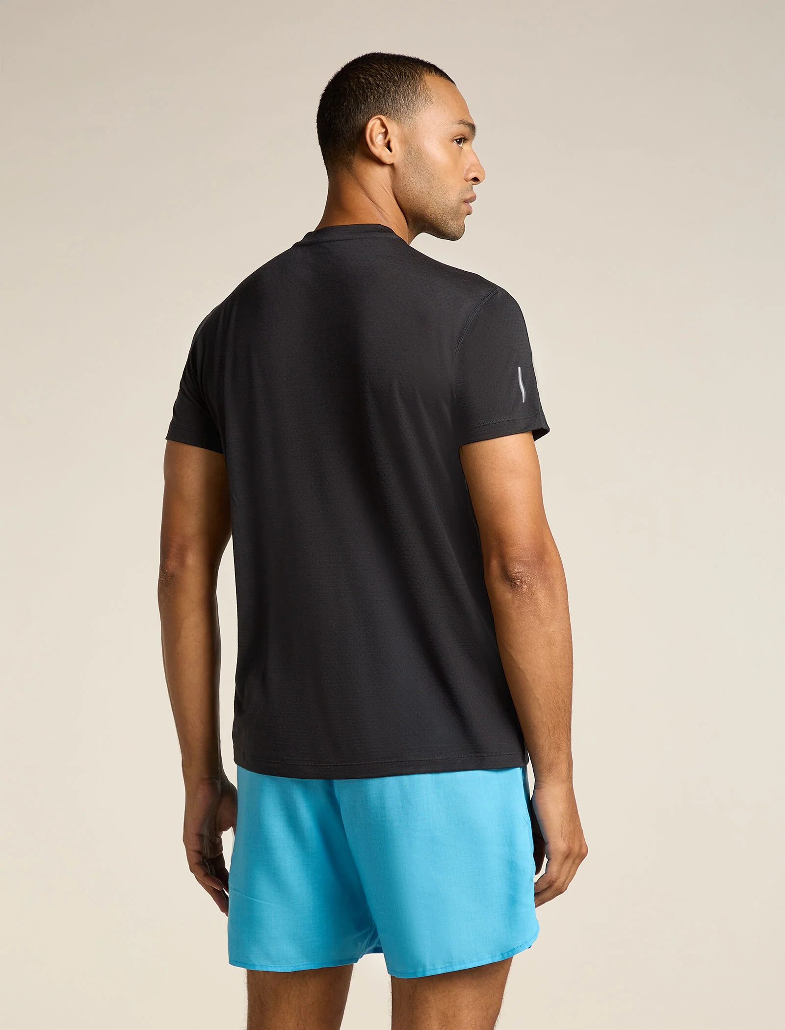 Men's Merino Blend 125 Cool-Lite™ Speed Short Sleeve Quarter Zip Top - Image 2