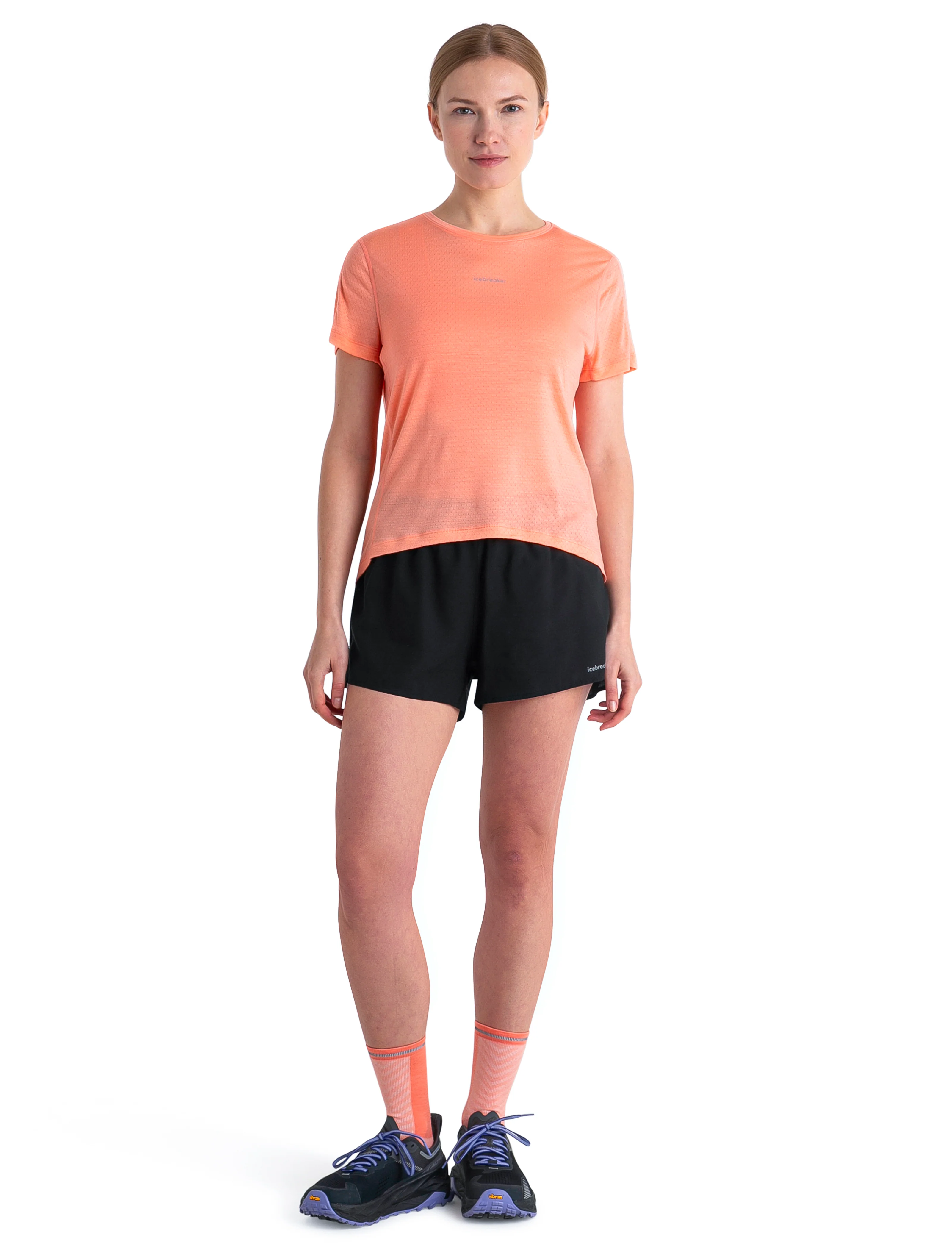 Women's Merino Blend 125 Cool-Lite⢠Speed Short Sleeve Slit Back T-Shirt - Image 3