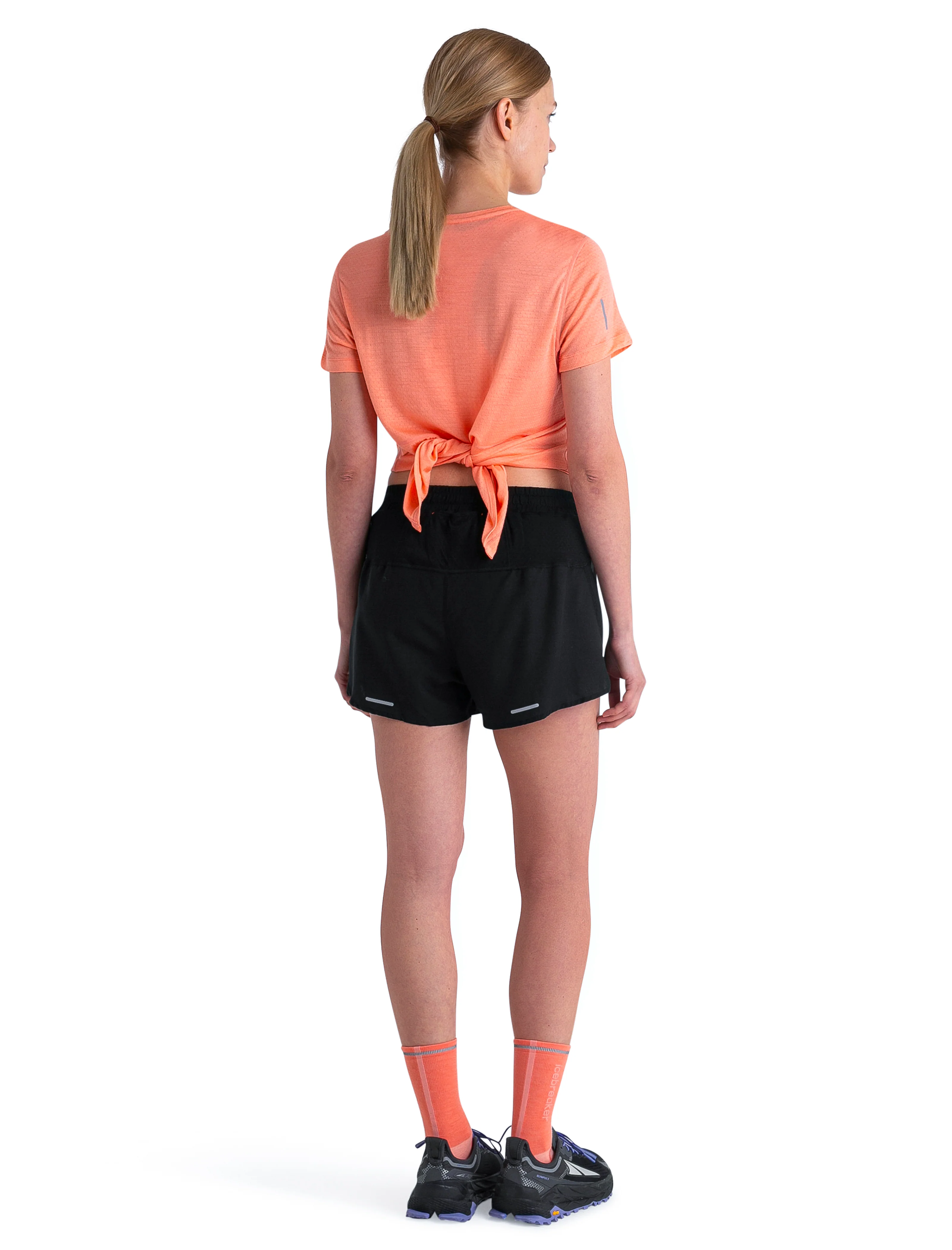 Women's Merino Blend 125 Cool-Lite⢠Speed Short Sleeve Slit Back T-Shirt - Image 6