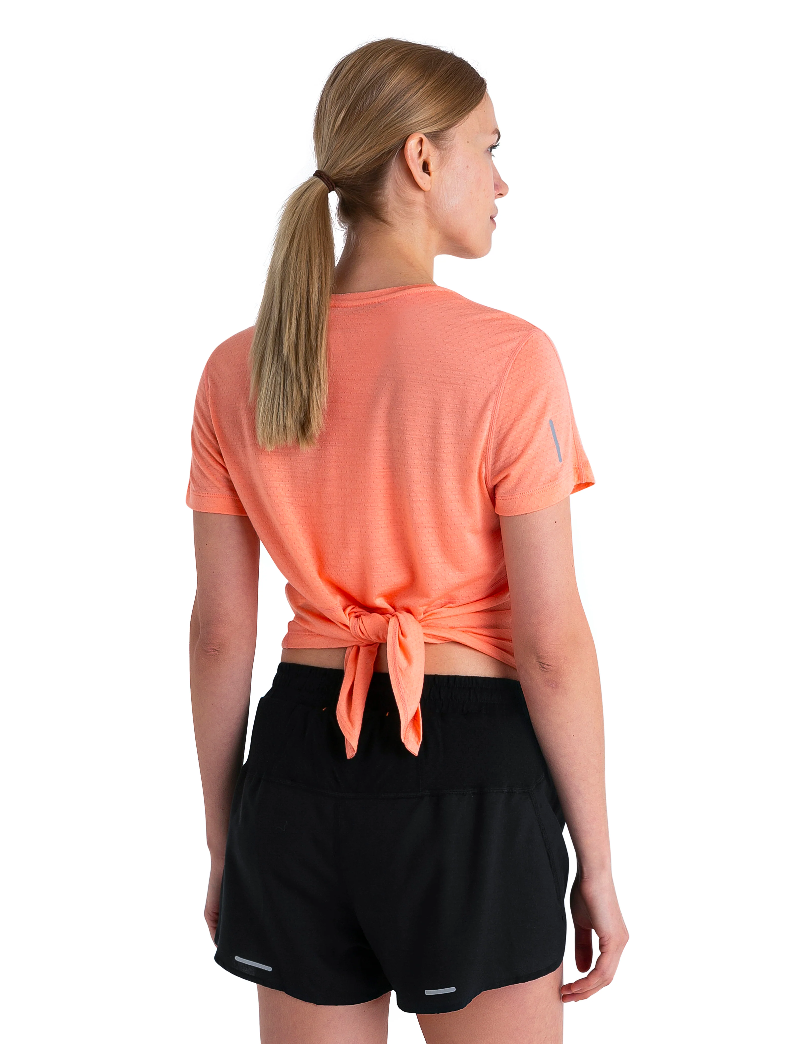 Women's Merino Blend 125 Cool-Lite⢠Speed Short Sleeve Slit Back T-Shirt - Image 8