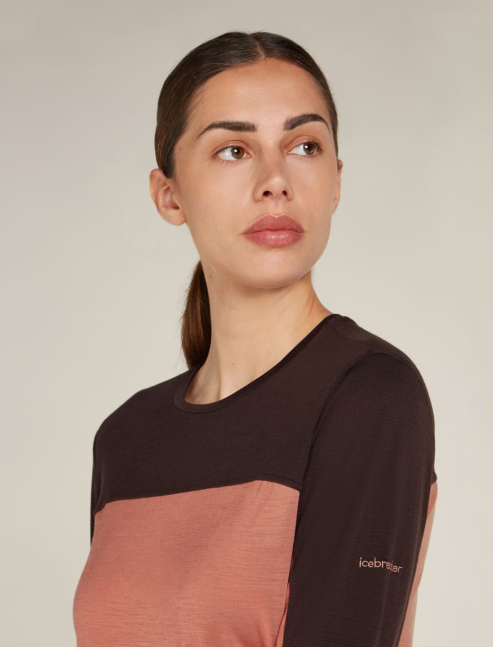 Women's Merino Blend 125 Cool-Lite⢠Sphere Long Sleeve T-Shirt Colour Block - Image 6