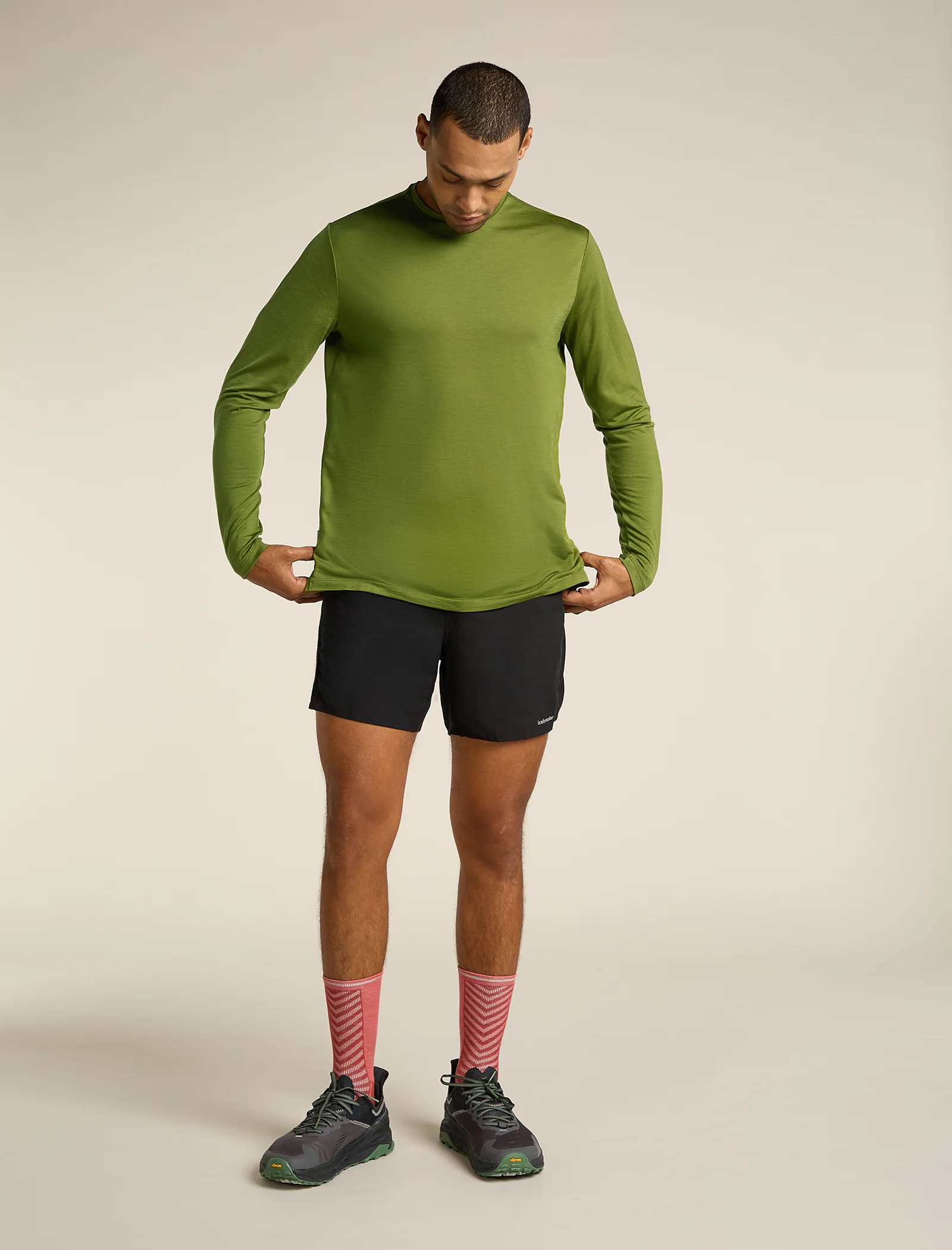 Men's Merino Blend 125 Cool-Lite⢠Sphere Long Sleeve T-Shirt - Image 3