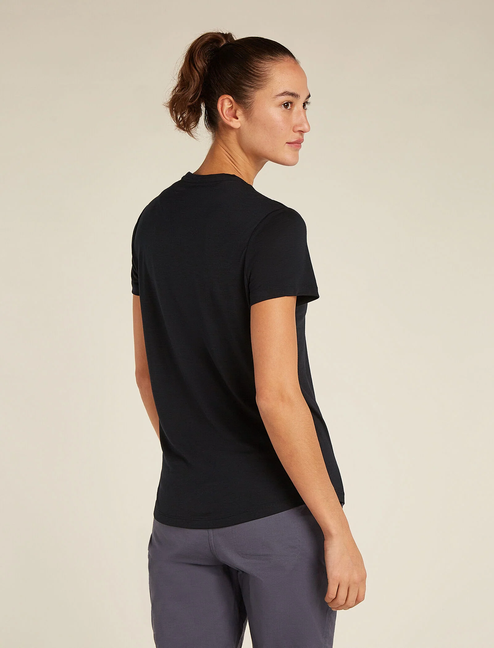 Women's Merino Blend 125 Cool-Lite⢠Sphere Short Sleeve T-Shirt Across the Peaks - Image 2