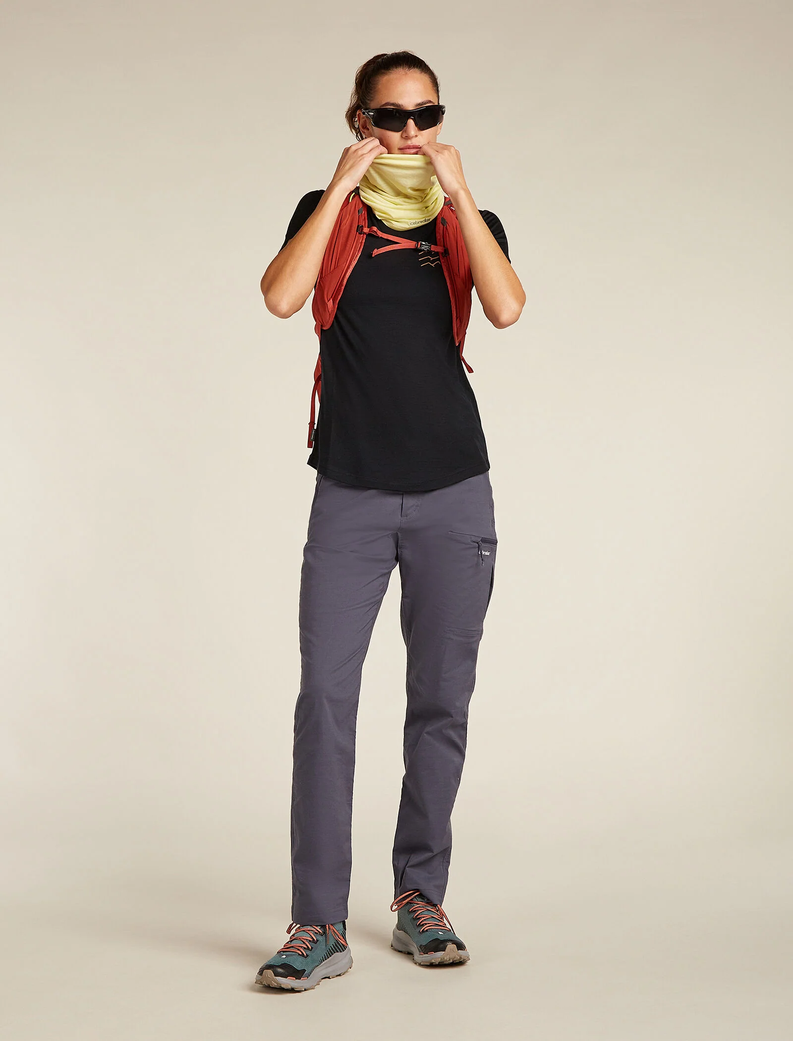 Women's Merino Blend 125 Cool-Lite⢠Sphere Short Sleeve T-Shirt Across the Peaks - Image 4
