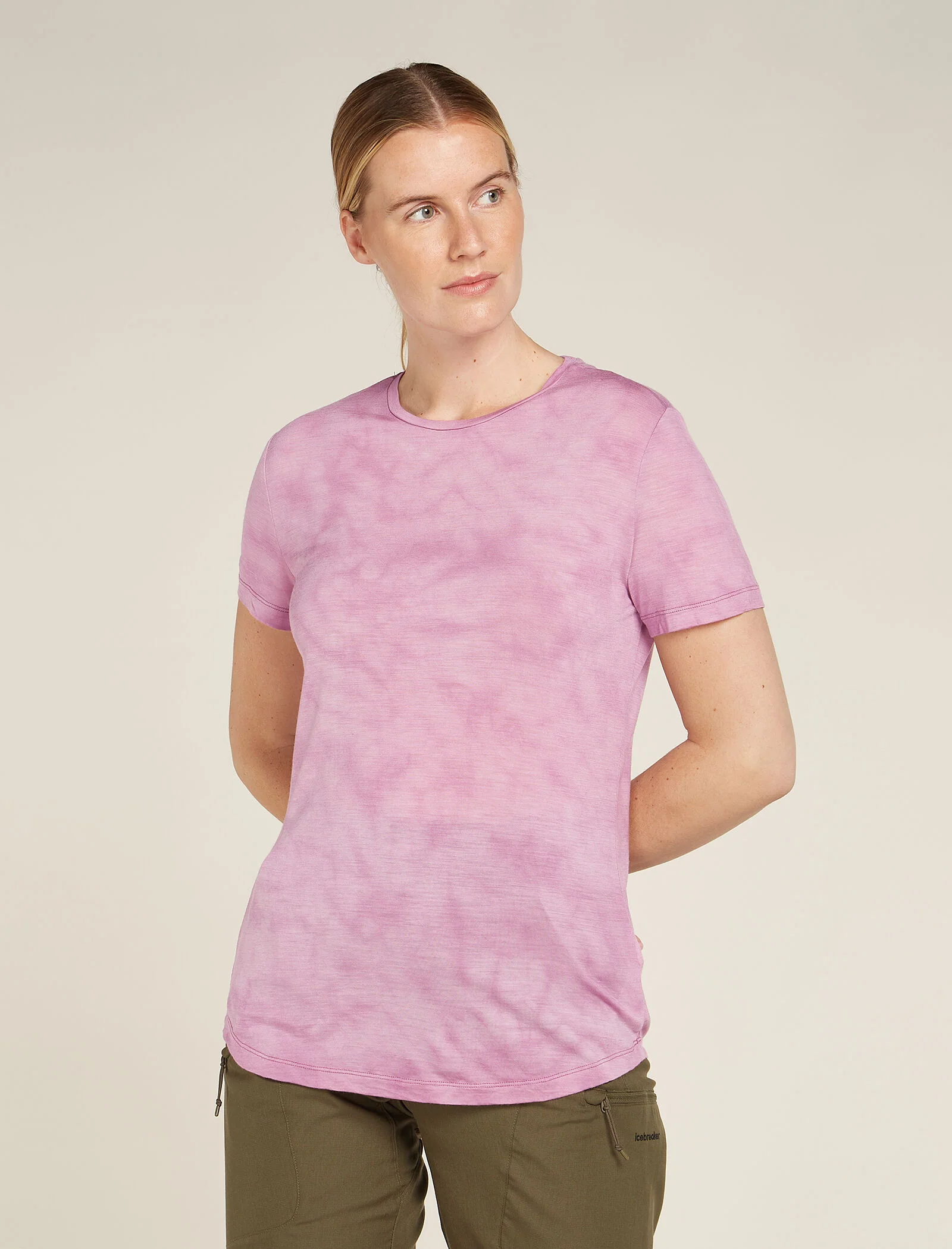 Women's Merino Blend 125 Cool-Lite⢠Sphere Short Sleeve T-Shirt Cloud Dye