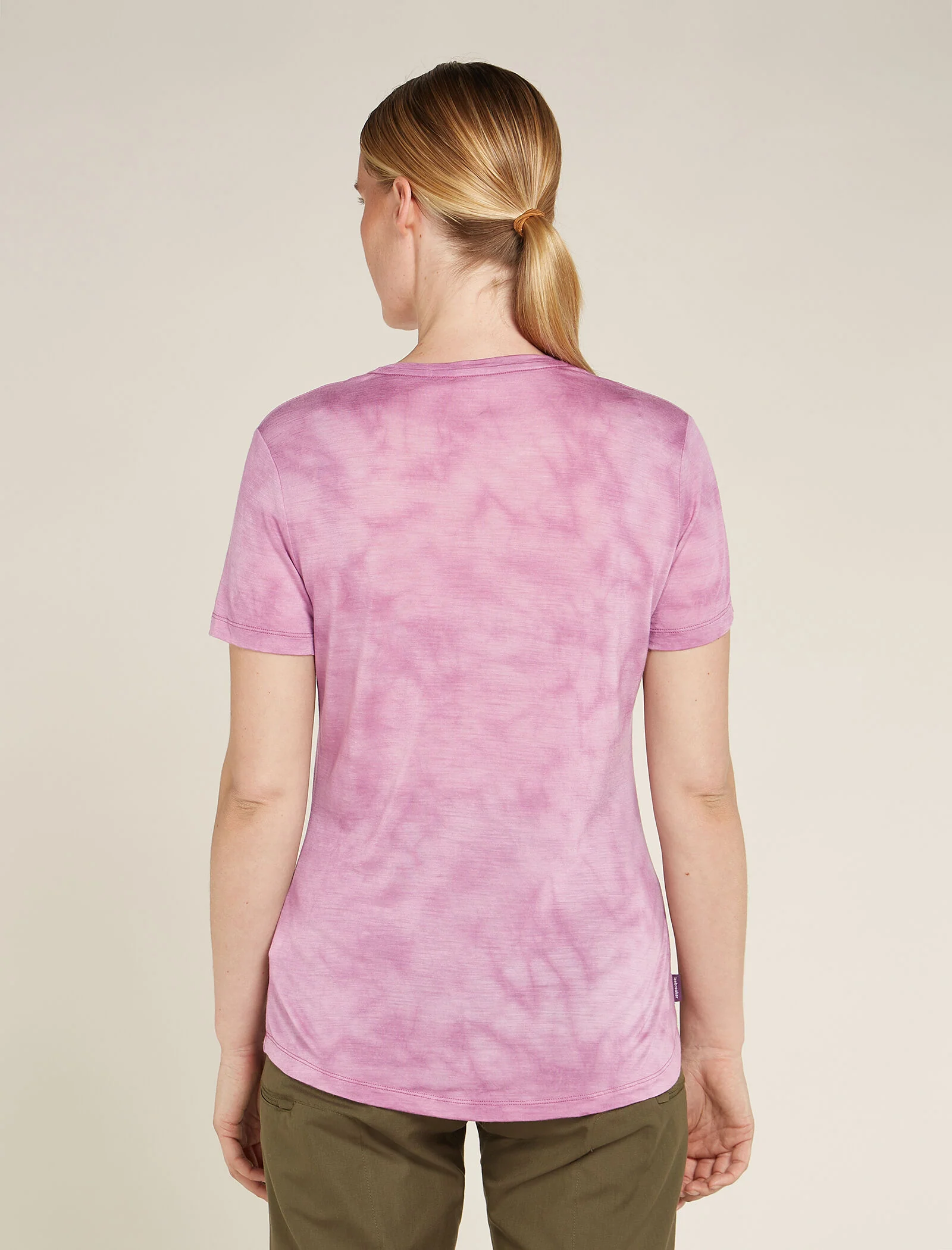 Women's Merino Blend 125 Cool-Lite⢠Sphere Short Sleeve T-Shirt Cloud Dye - Image 3