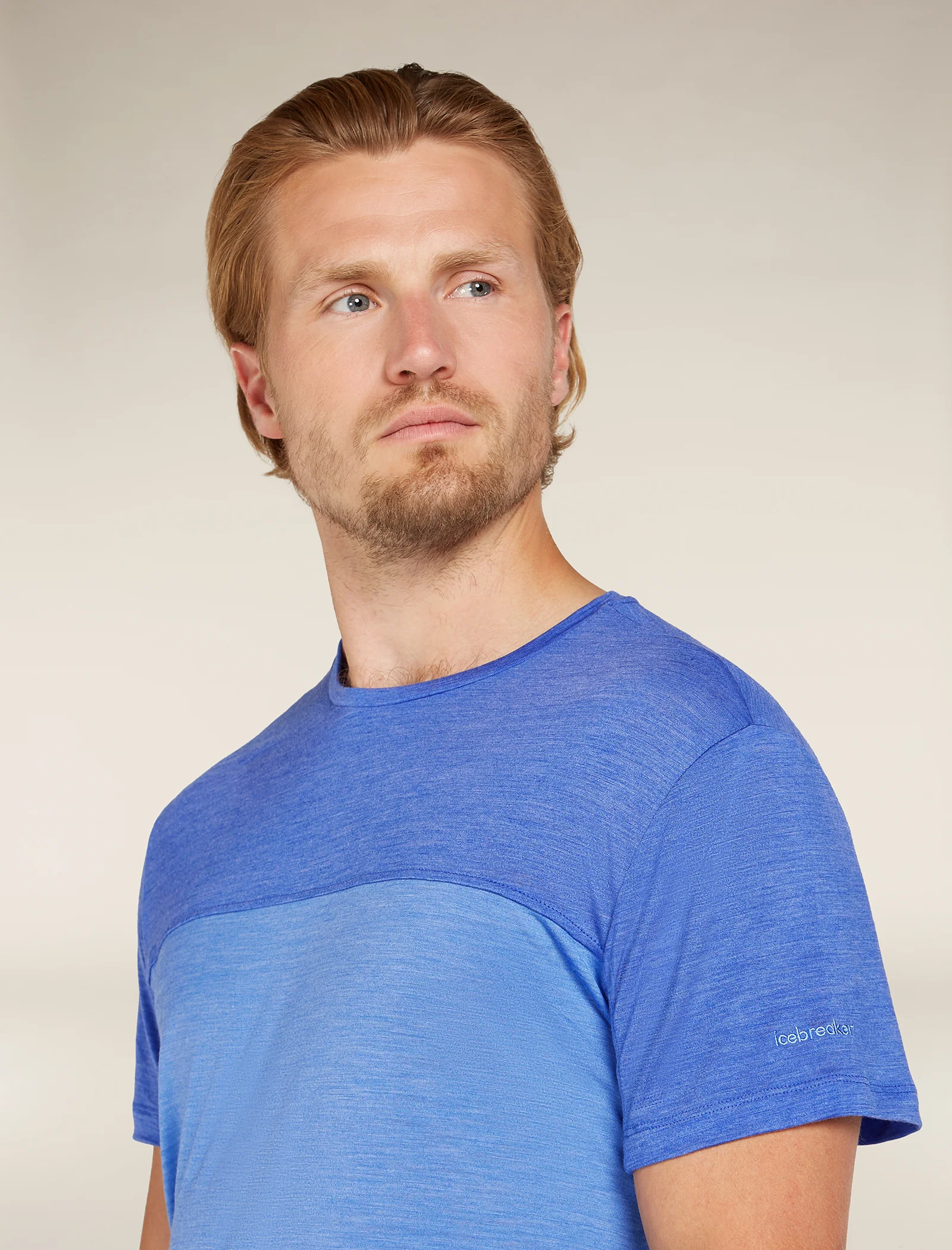 Men's Merino Blend 125 Cool-Lite⢠Sphere Short Sleeve T-Shirt Colour Block - Image 5