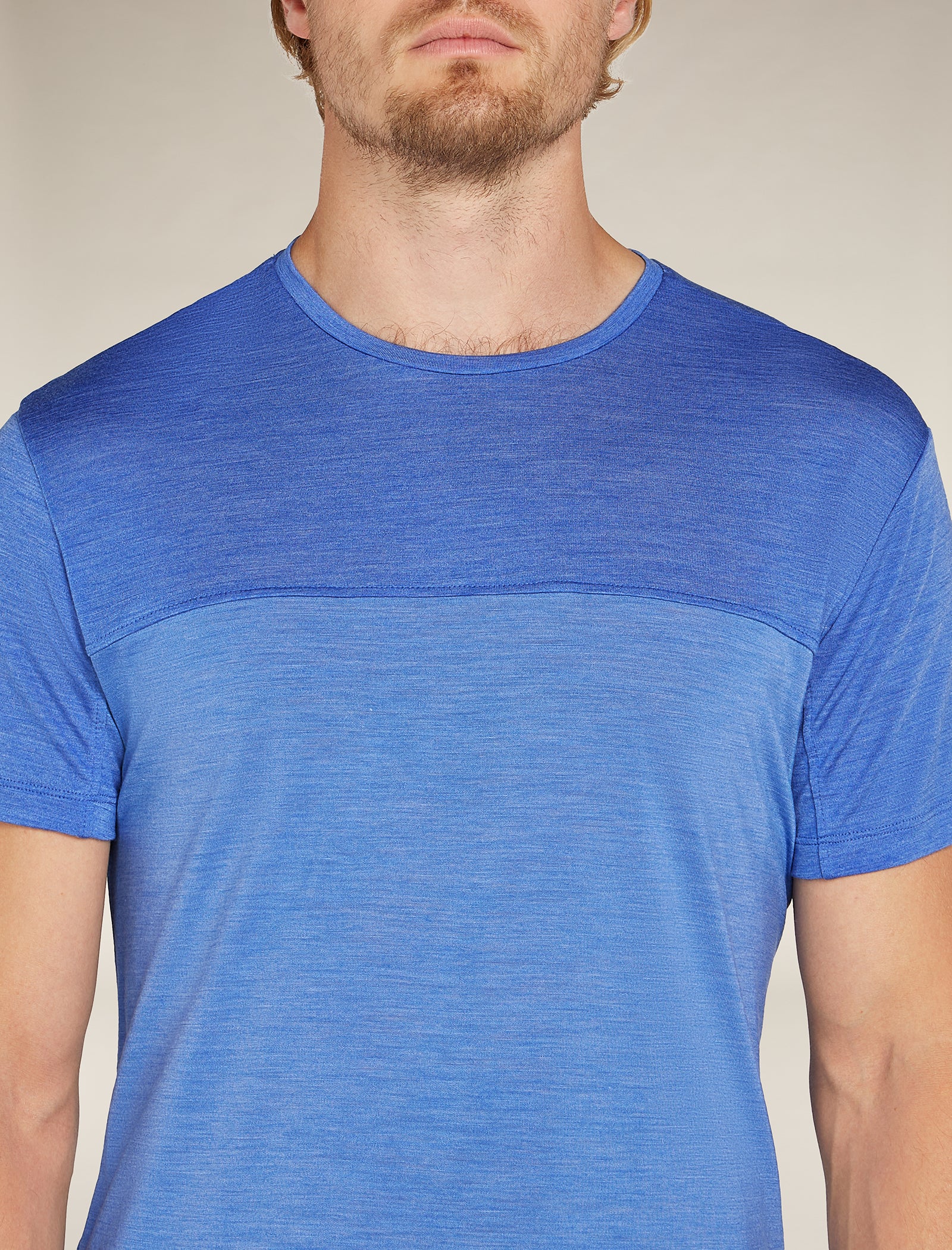 Men's Merino Blend 125 Cool-Lite⢠Sphere Short Sleeve T-Shirt Colour Block - Image 6