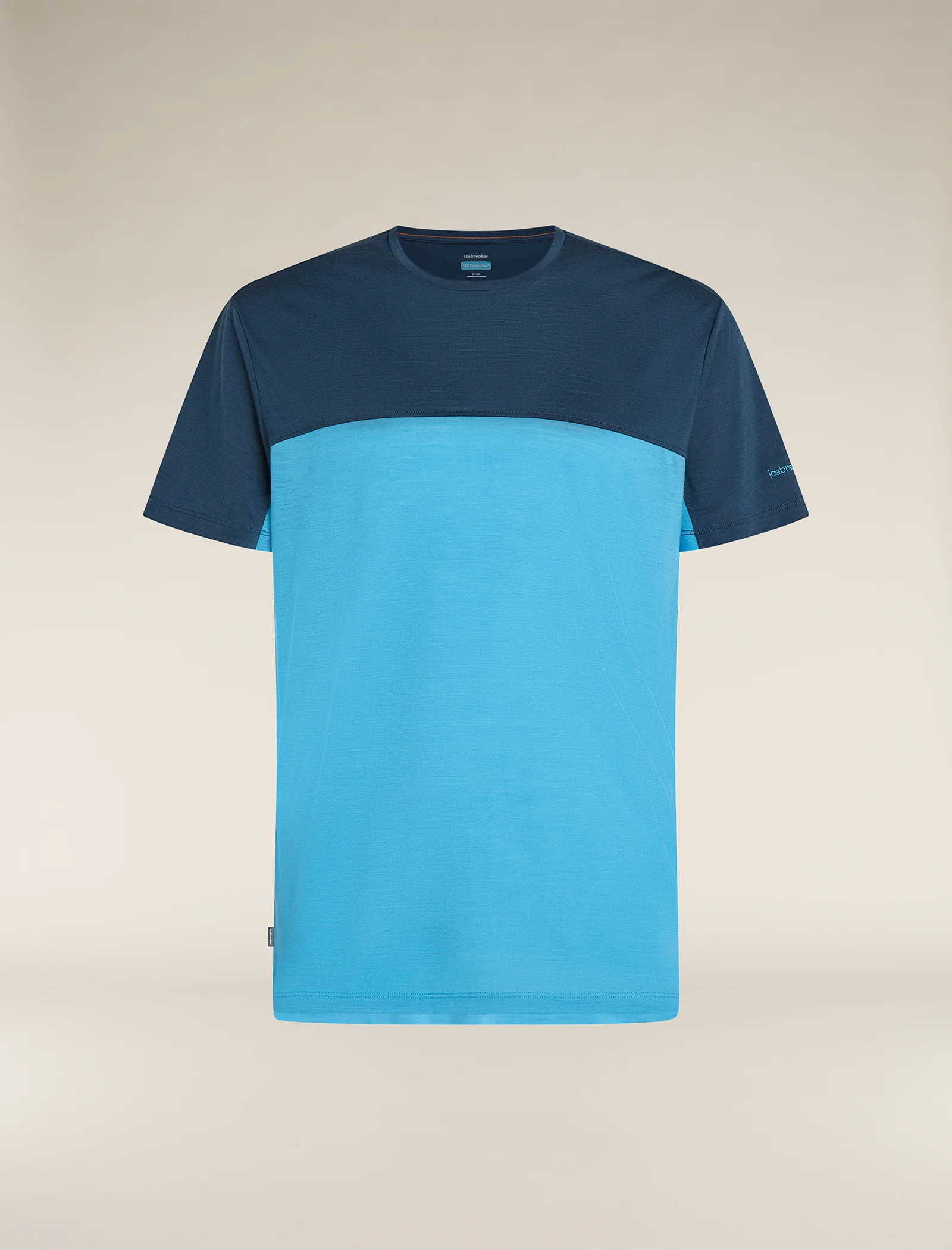 Men's Merino Blend 125 Cool-Lite™ Sphere Short Sleeve T-Shirt Colour Block - Image 6