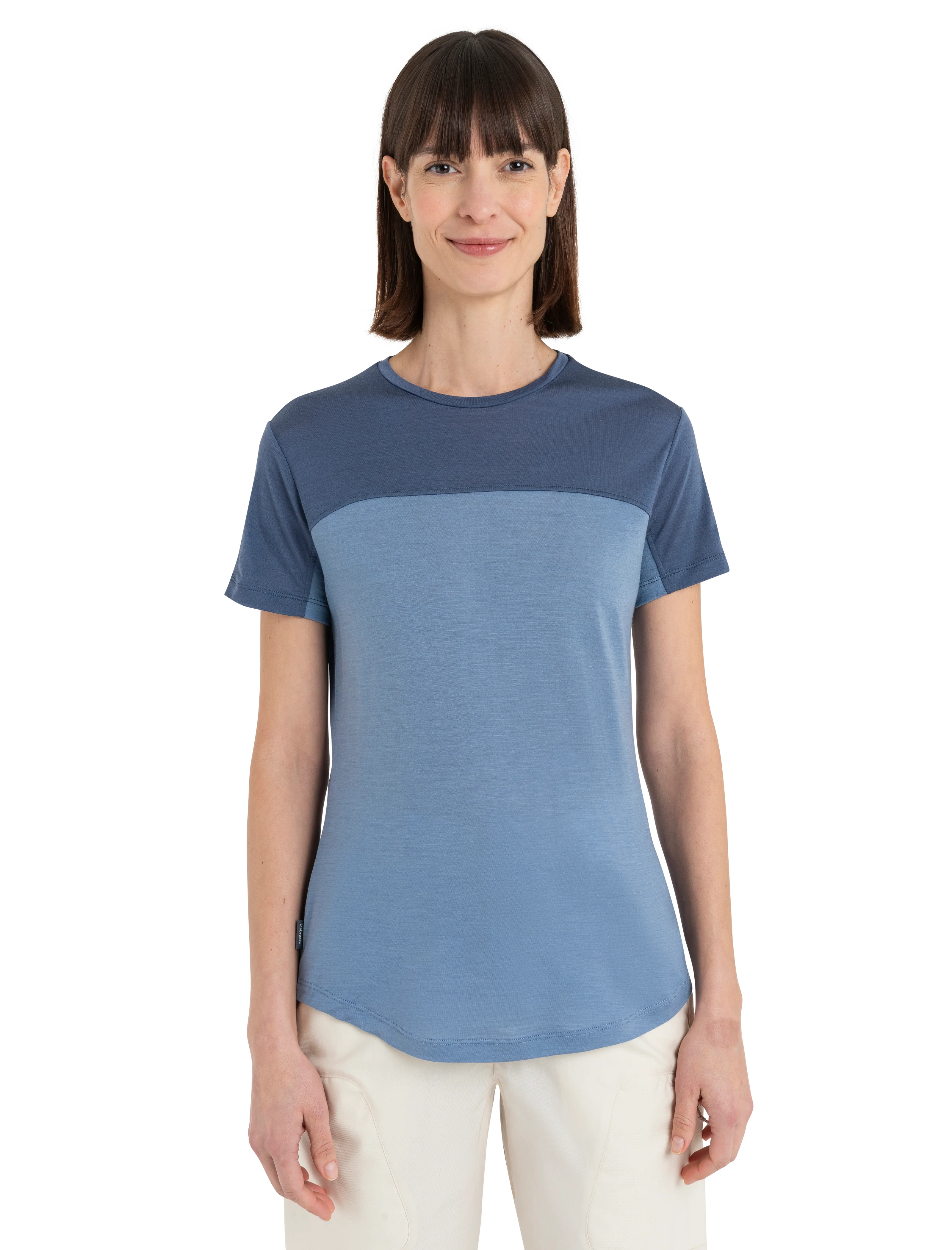 Women's Merino Blend 125 Cool-Lite™ Sphere Short Sleeve T-Shirt Colour Block