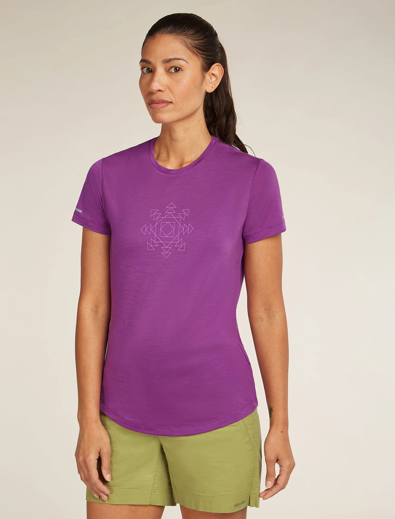 Women's Merino Blend 125 Cool-Lite⢠Sphere Short Sleeve T-Shirt Fusion