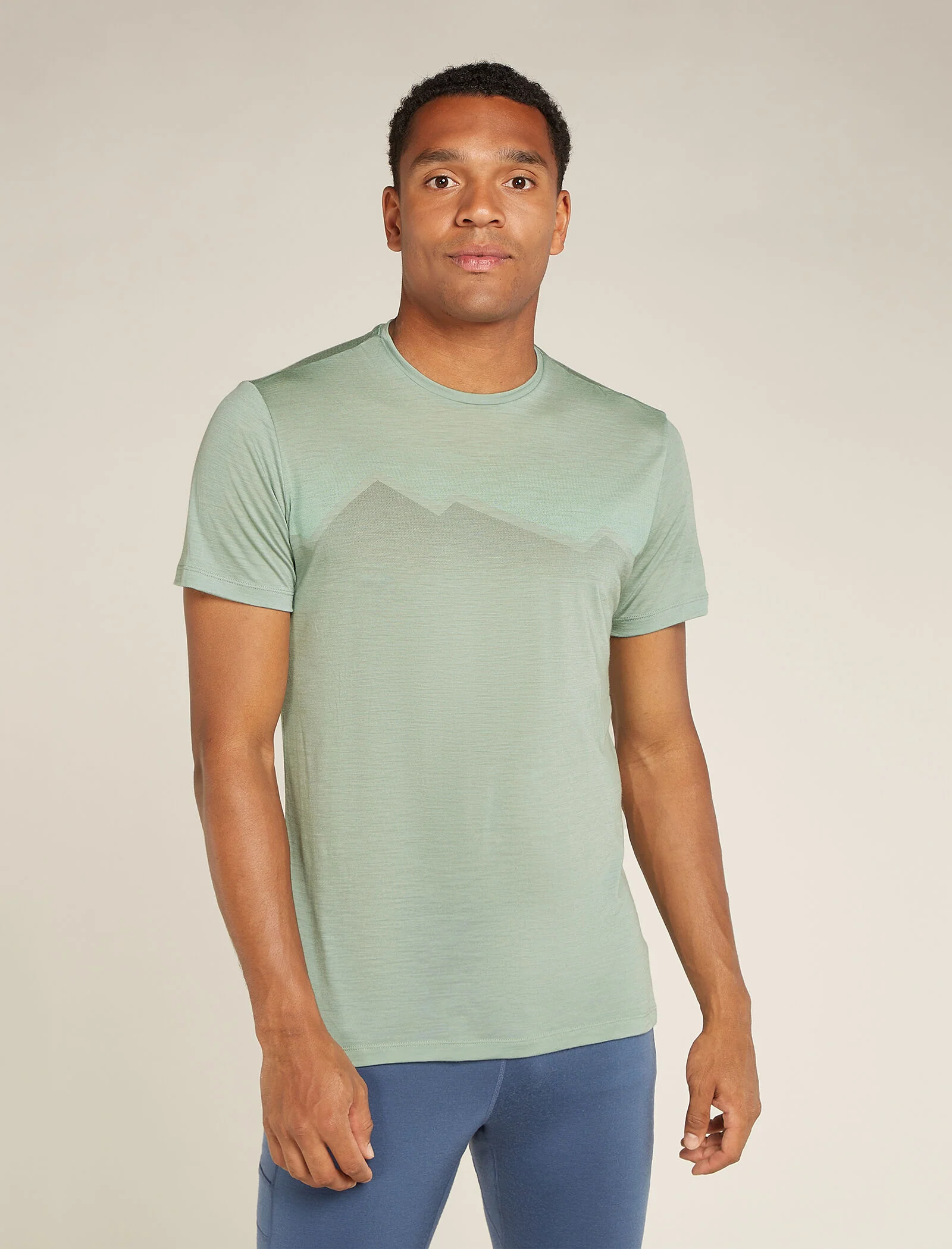 Men's Merino Blend 125 Cool-Lite™ Sphere Short Sleeve T-Shirt Radiant Peak