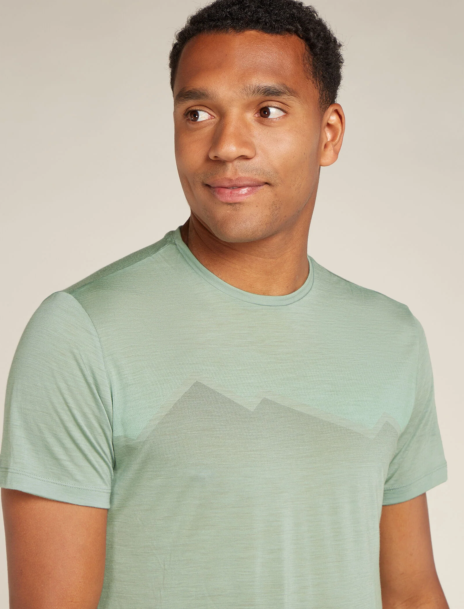 Men's Merino Blend 125 Cool-Lite™ Sphere Short Sleeve T-Shirt Radiant Peak - Image 5