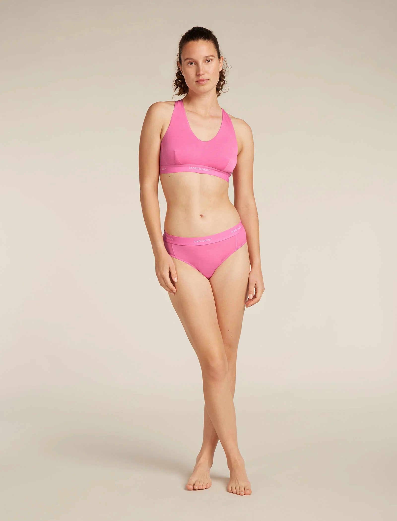 Women's Merino Blend 125 Cool-Lite™ Sprite Racerback Bra - Image 3