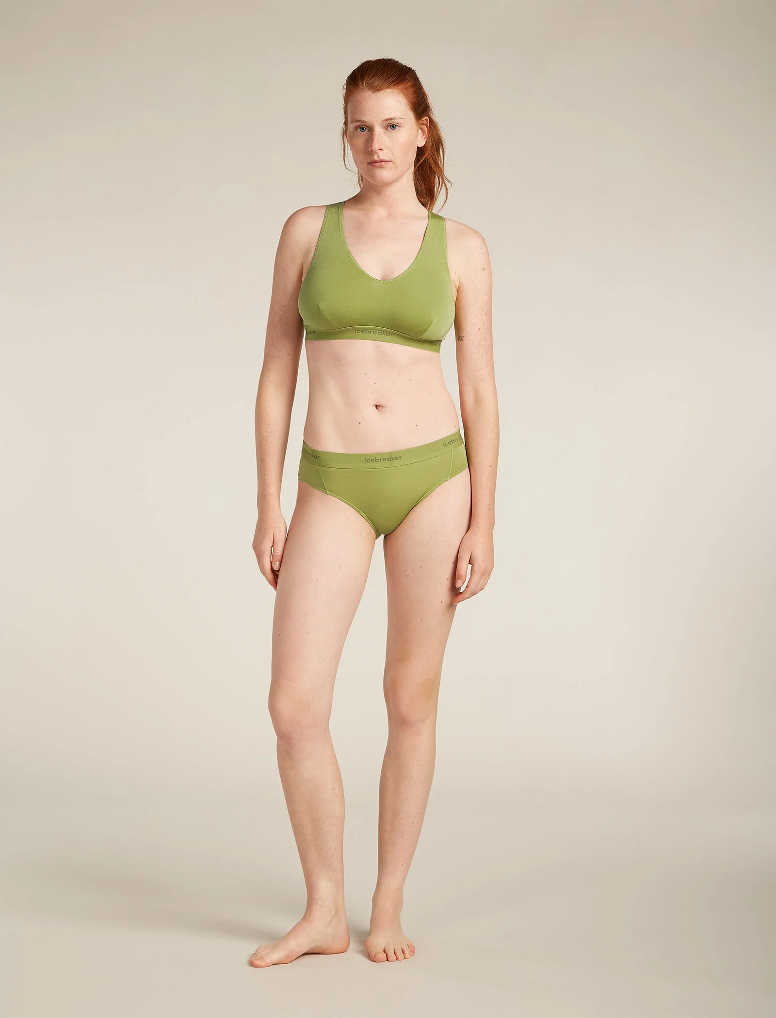 Women's Merino Blend 125 Cool-Lite™ Sprite Racerback Bra - Image 3