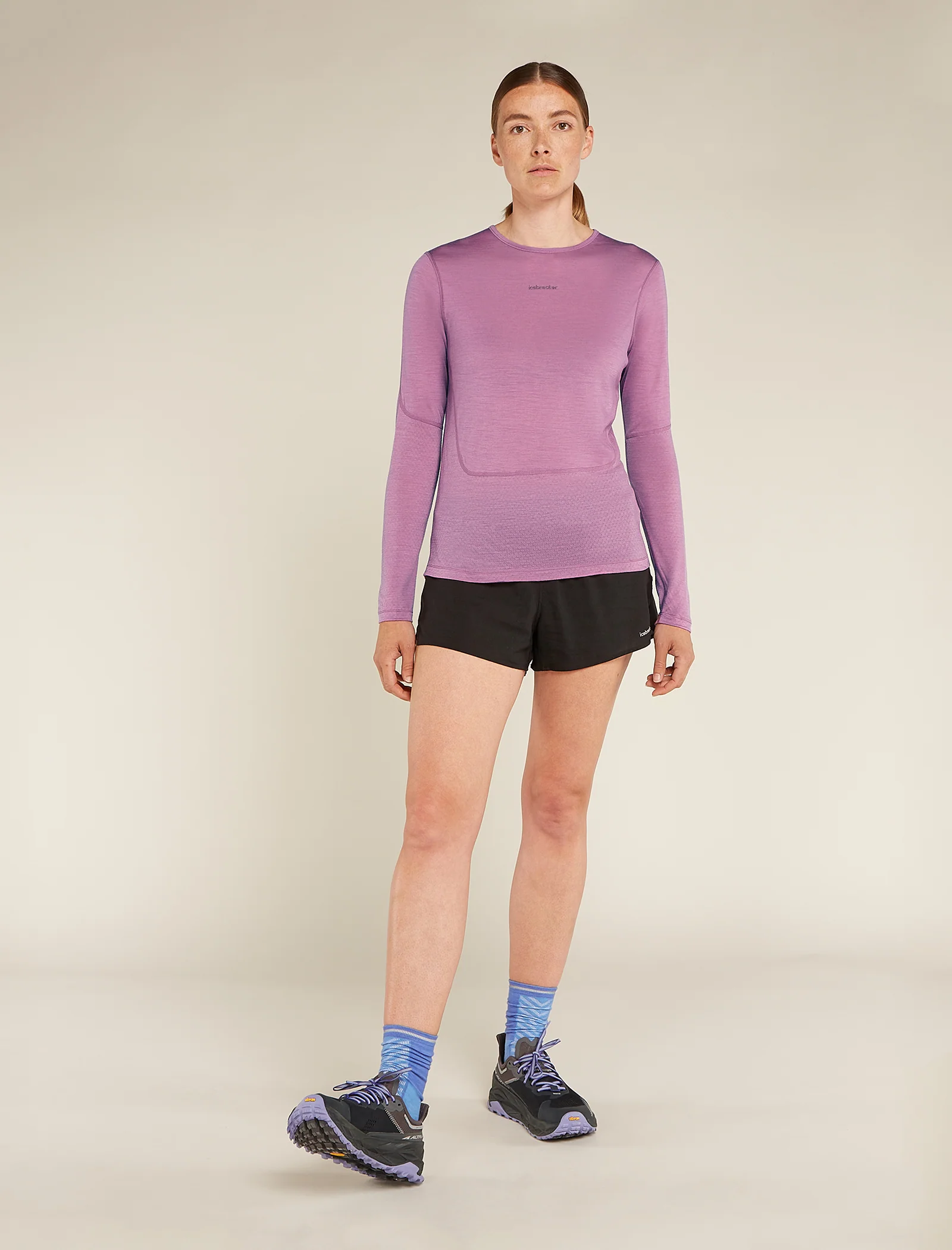 Women's Merino Blend 125 ZoneKnit⢠Energy Wind Long Sleeve T-Shirt - Image 3