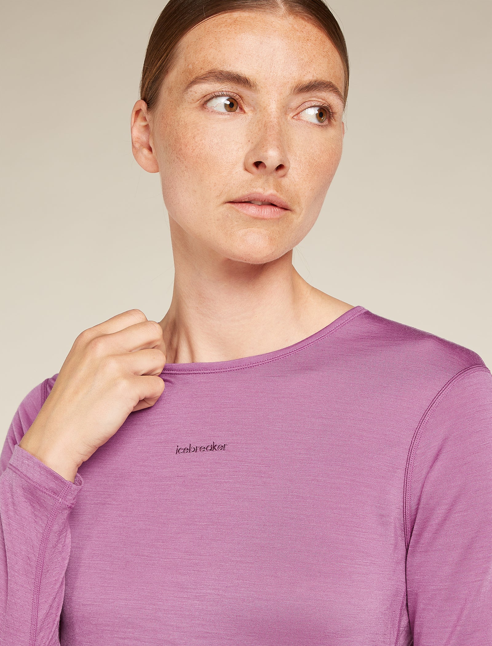 Women's Merino Blend 125 ZoneKnit⢠Energy Wind Long Sleeve T-Shirt - Image 5