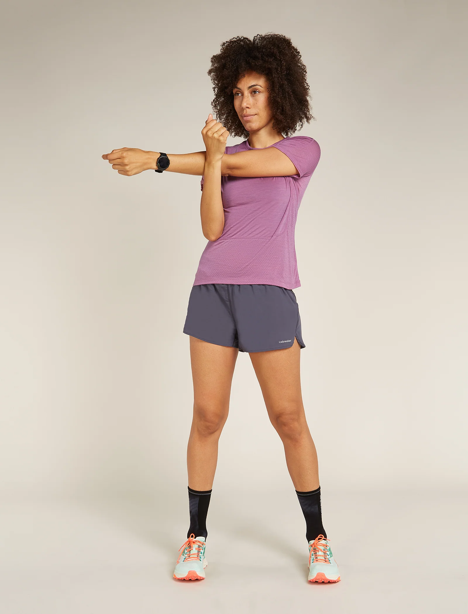 Women's Merino Blend 125 ZoneKnit⢠Energy Wind Short Sleeve T-Shirt - Image 3