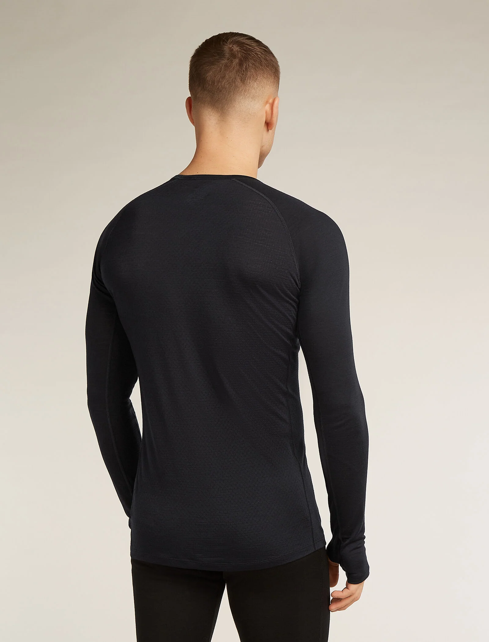 Men's Merino Blend 125 ZoneKnit⢠Long Sleeve Crew Thermal Top - Image 2