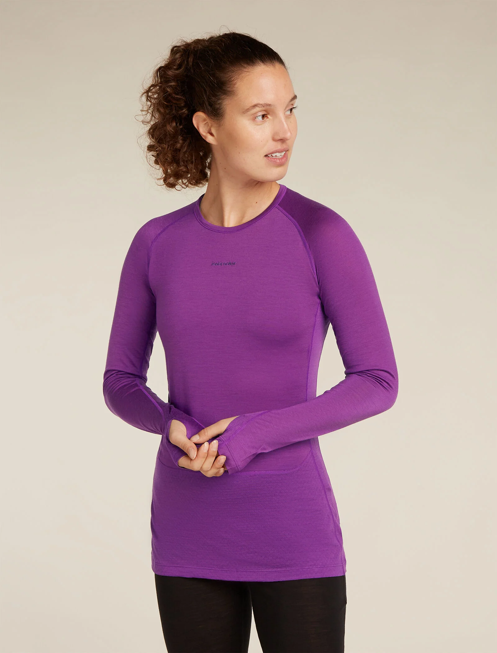 Women's Merino Blend 125 ZoneKnit⢠Long Sleeve Crew Thermal Top