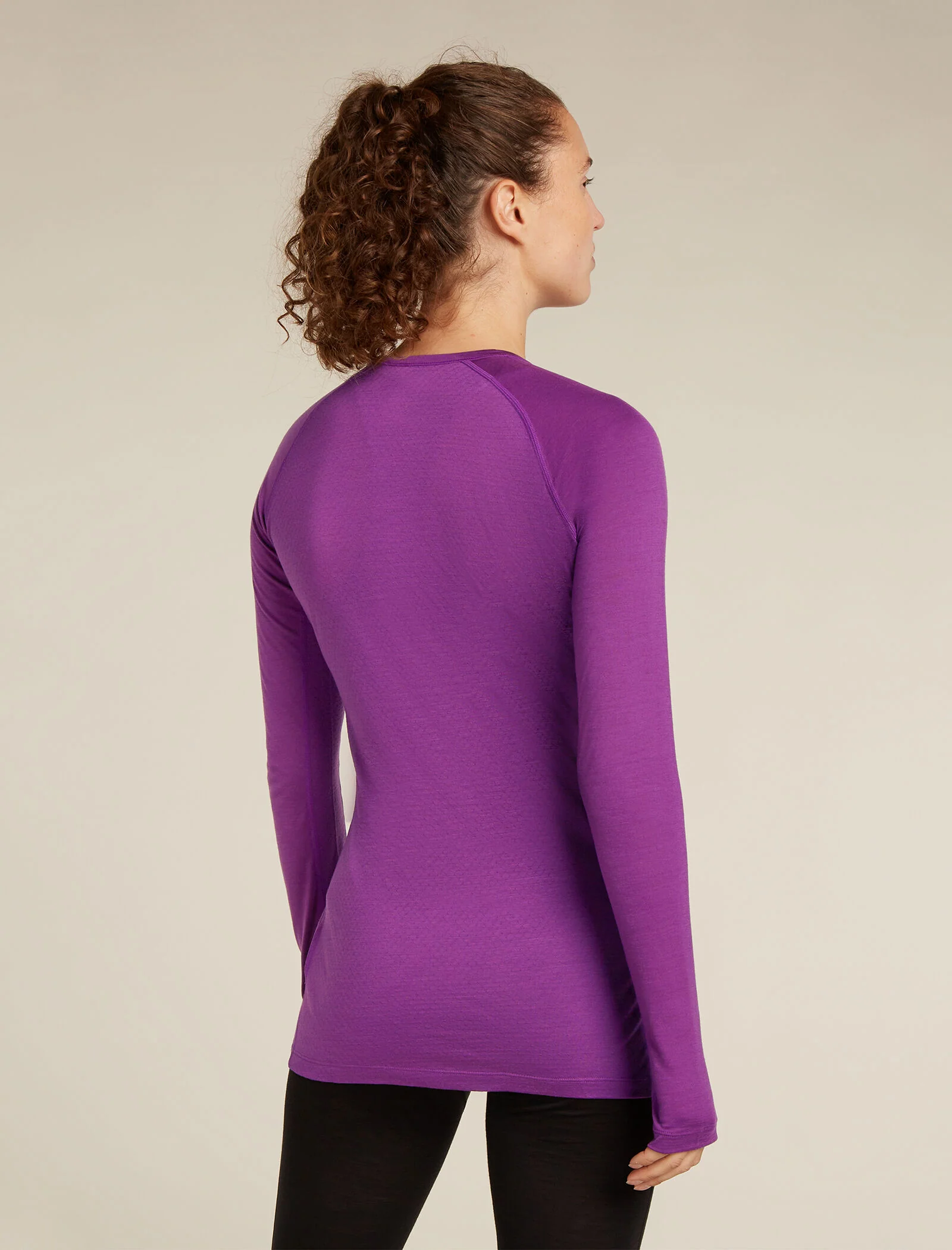 Women's Merino Blend 125 ZoneKnit⢠Long Sleeve Crew Thermal Top - Image 2