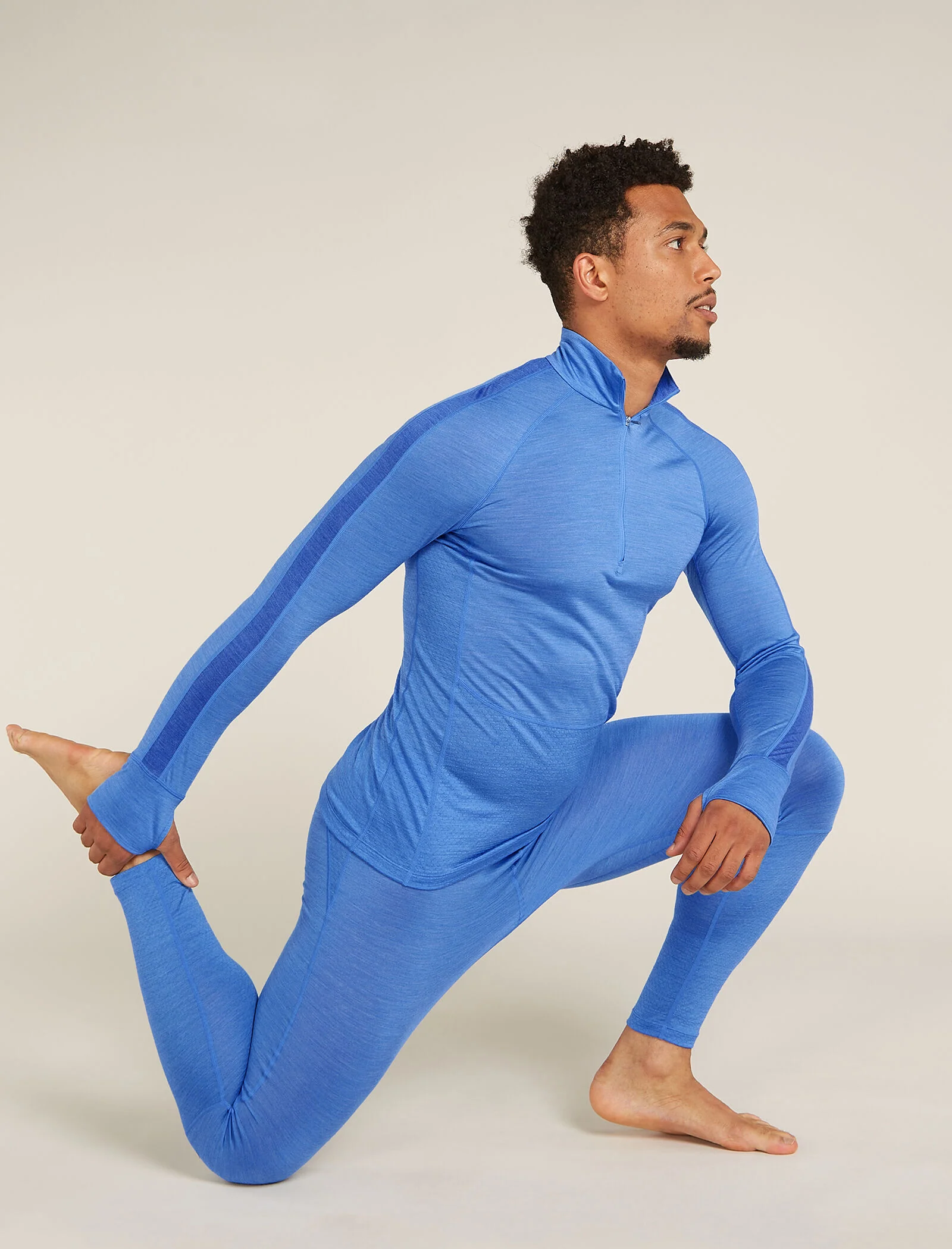 Men's Merino Blend 125 ZoneKnit⢠Long Sleeve Half Zip Thermal Top - Image 3