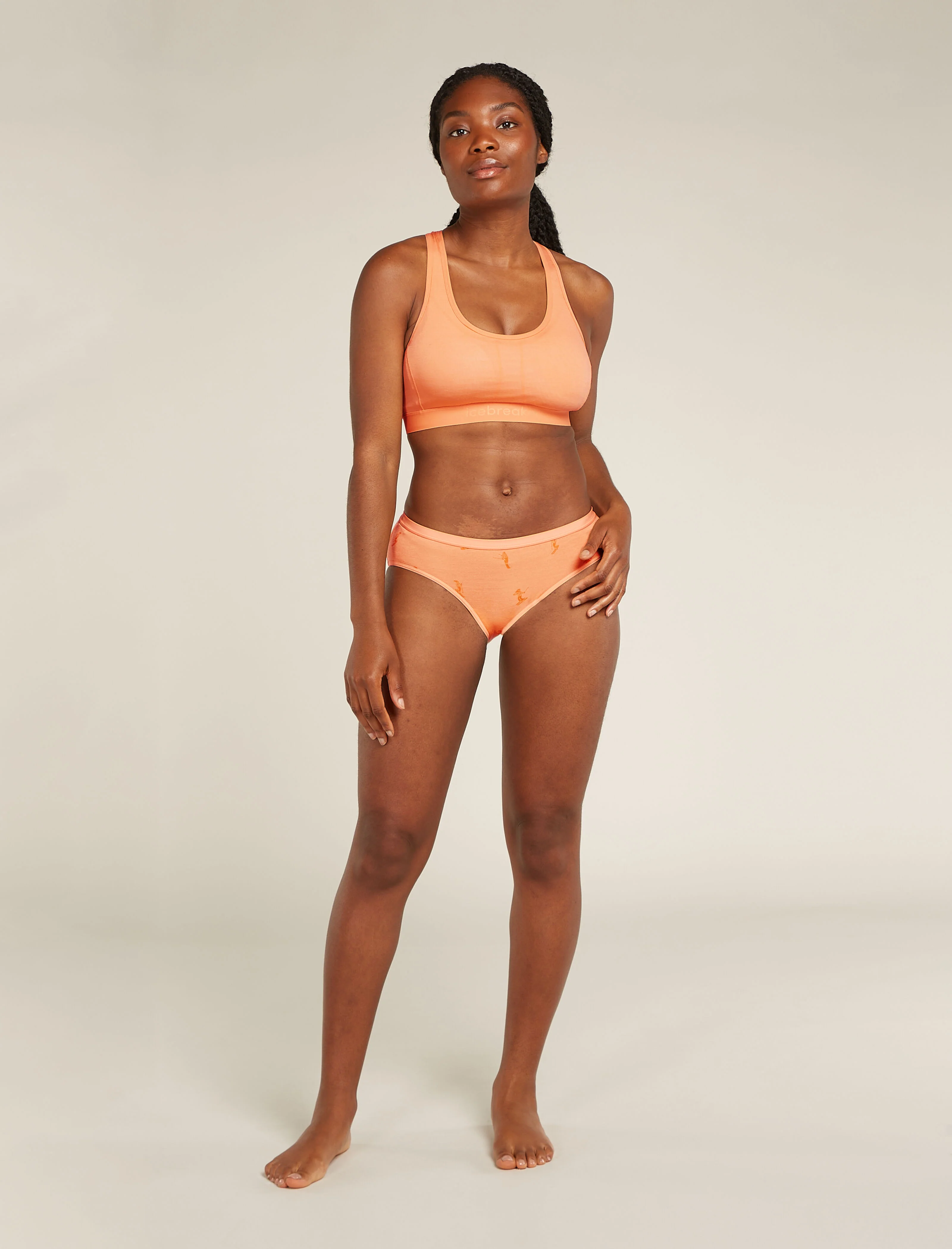 Women's Merino Blend 125 ZoneKnit™ Racerback Bra - Image 3