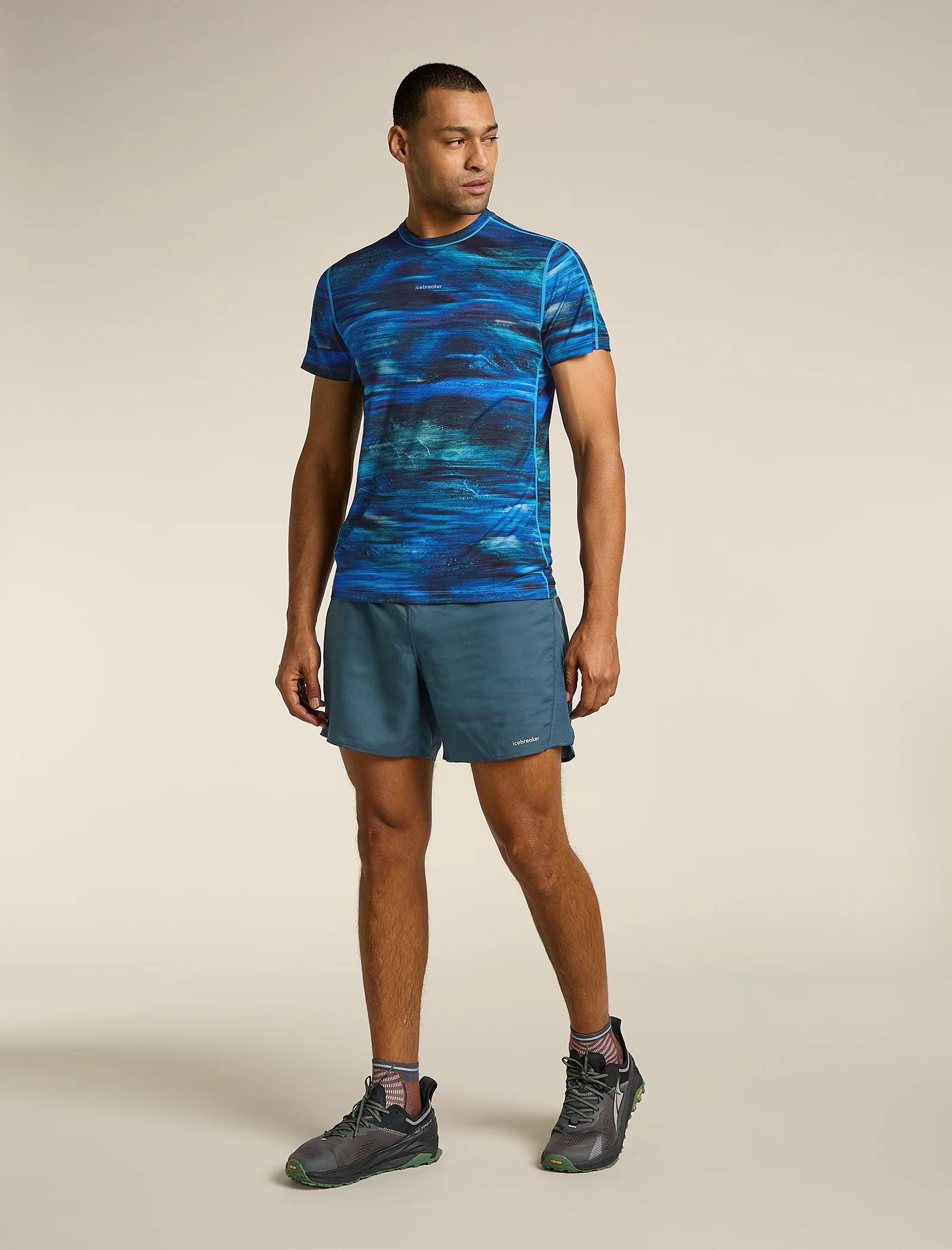 Men's Merino Blend 125 ZoneKnit™ Speed 6" Shorts - Image 3
