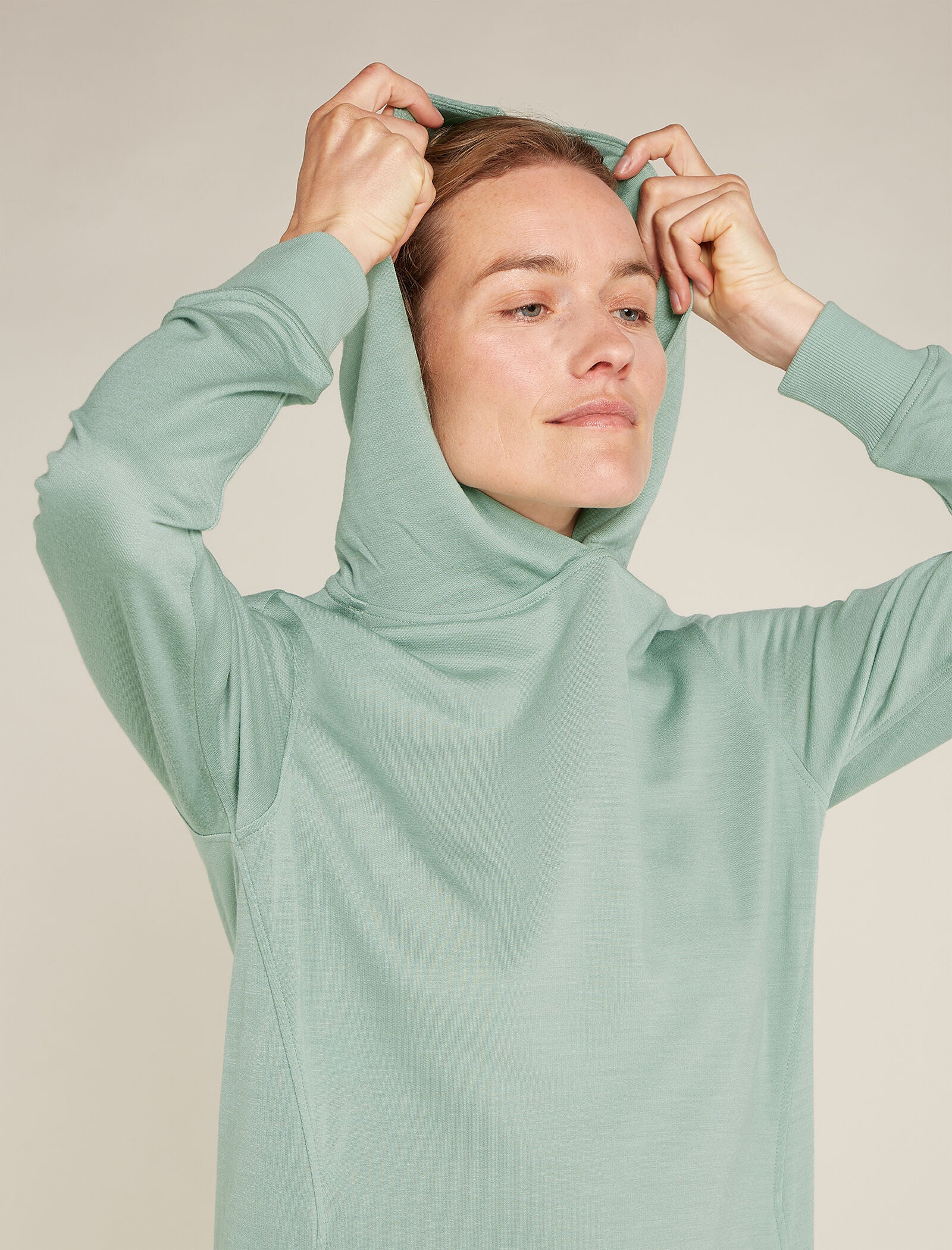 Women's Merino Blend 200 Crush Long Sleeve Dress - Image 2