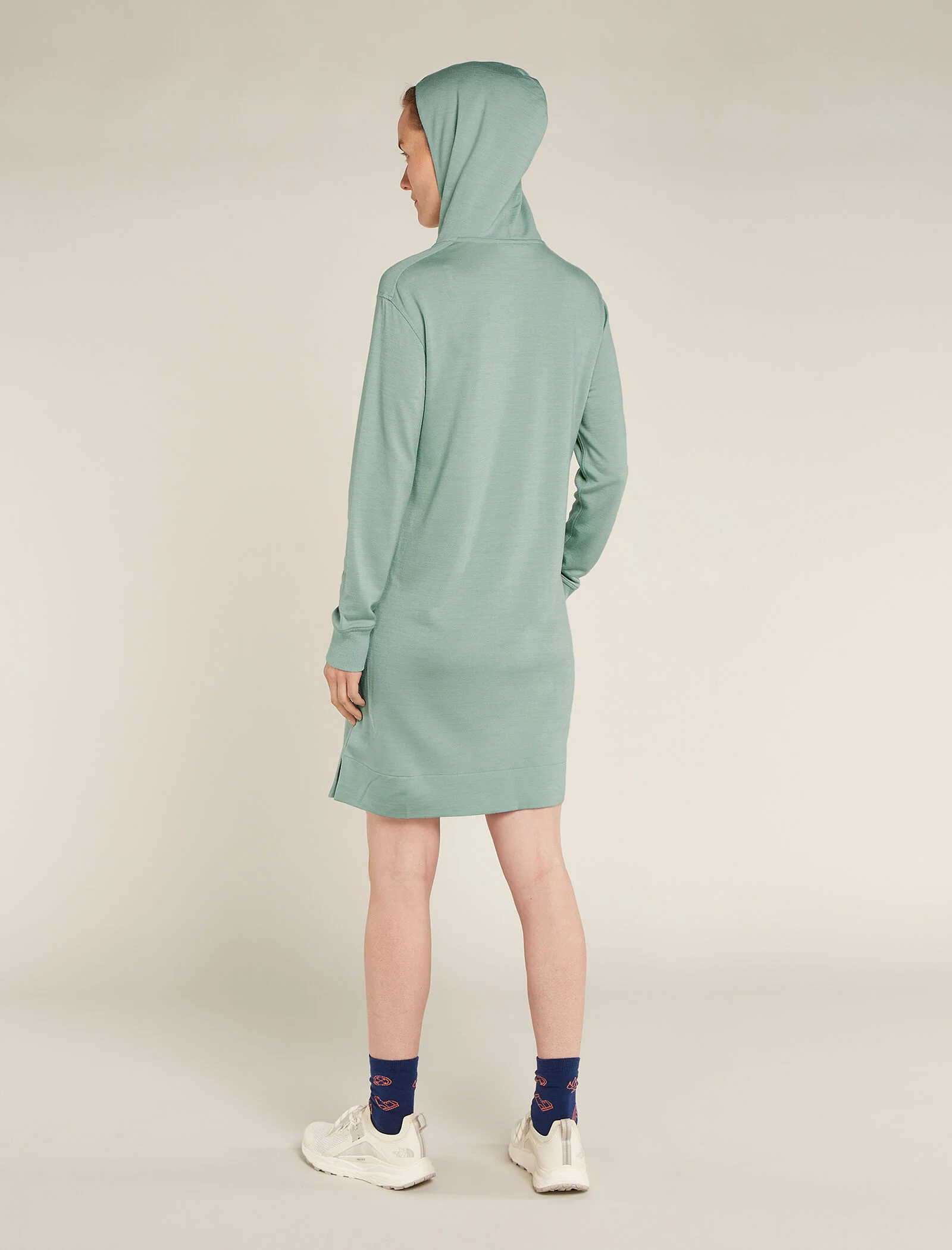 Women's Merino Blend 200 Crush Long Sleeve Dress - Image 3