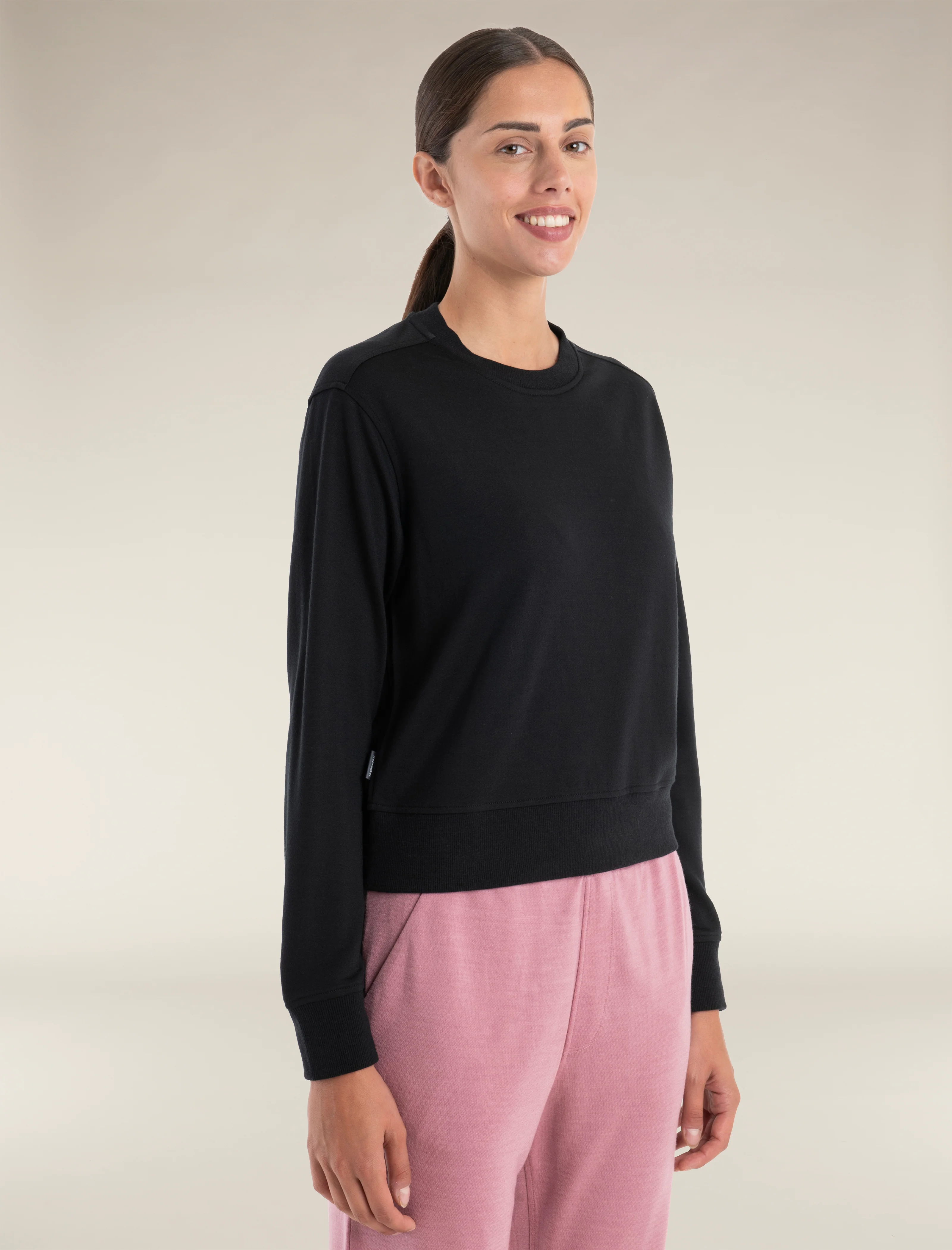 Women's Merino Blend 200 Crush Long Sleeve Sweatshirt - Image 3