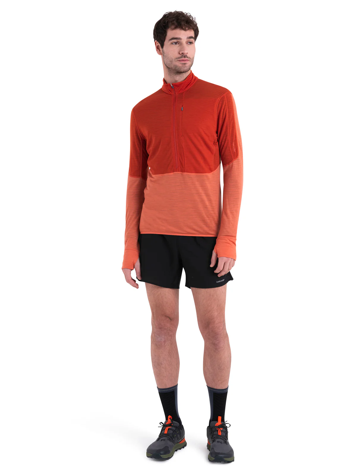 Merino Blend 200 Realfleece⢠Descender Long Sleeve Half Zip Jacket - Image 3