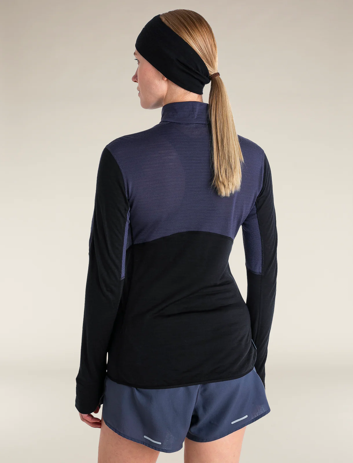 Merino Blend 200 Realfleece™ Descender Long Sleeve Half Zip Jacket - Image 3