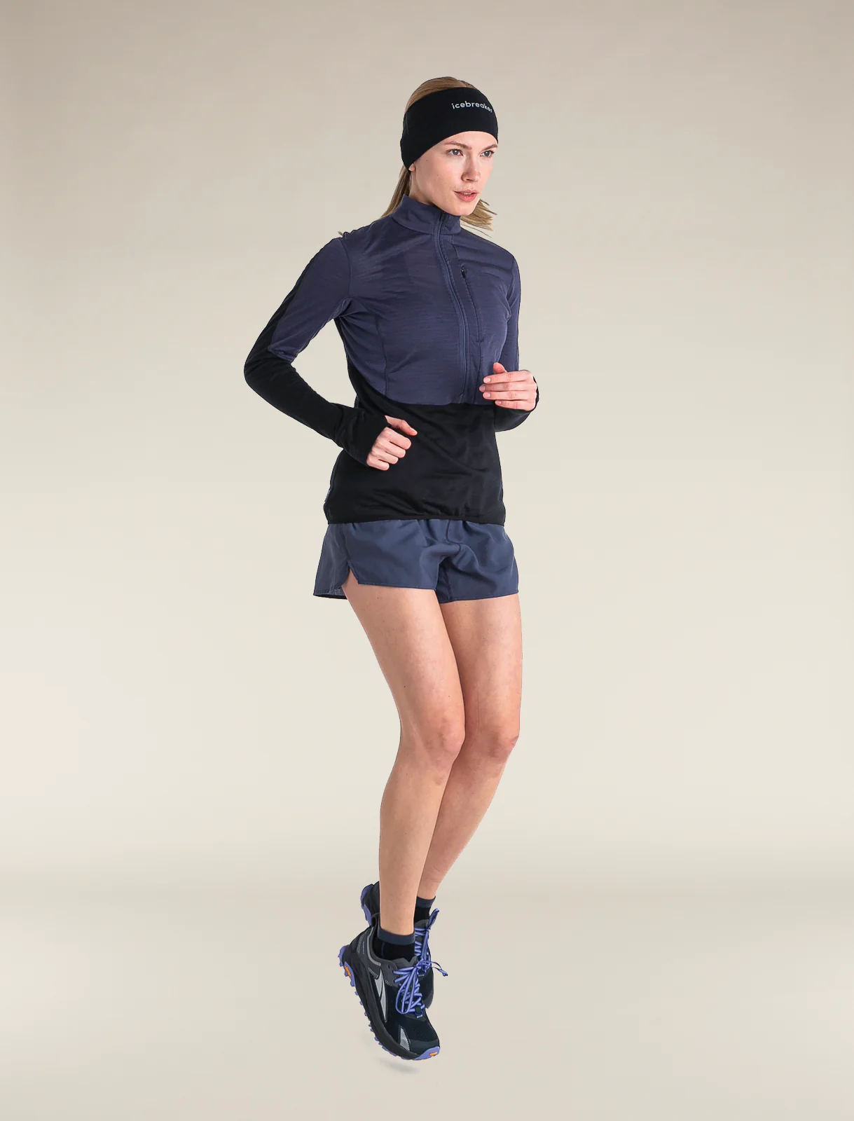 Merino Blend 200 Realfleece™ Descender Long Sleeve Half Zip Jacket - Image 4