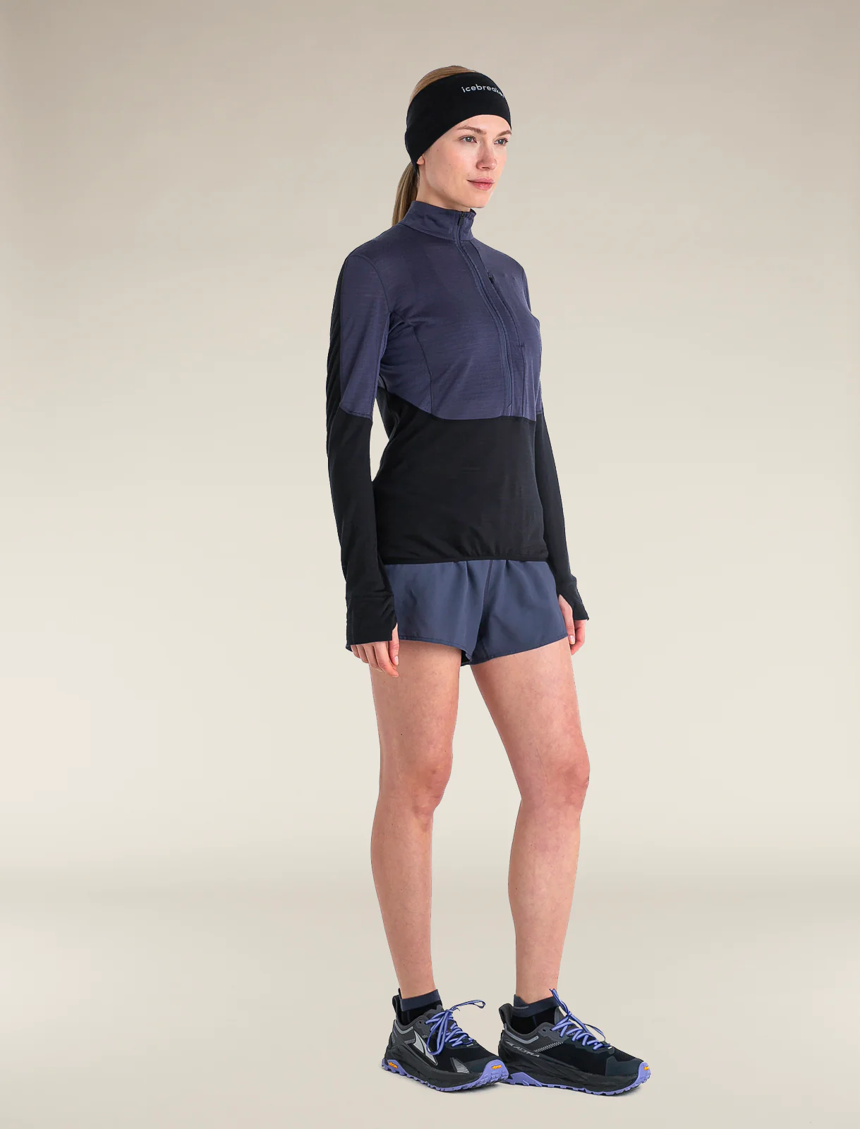 Merino Blend 200 Realfleece™ Descender Long Sleeve Half Zip Jacket - Image 5