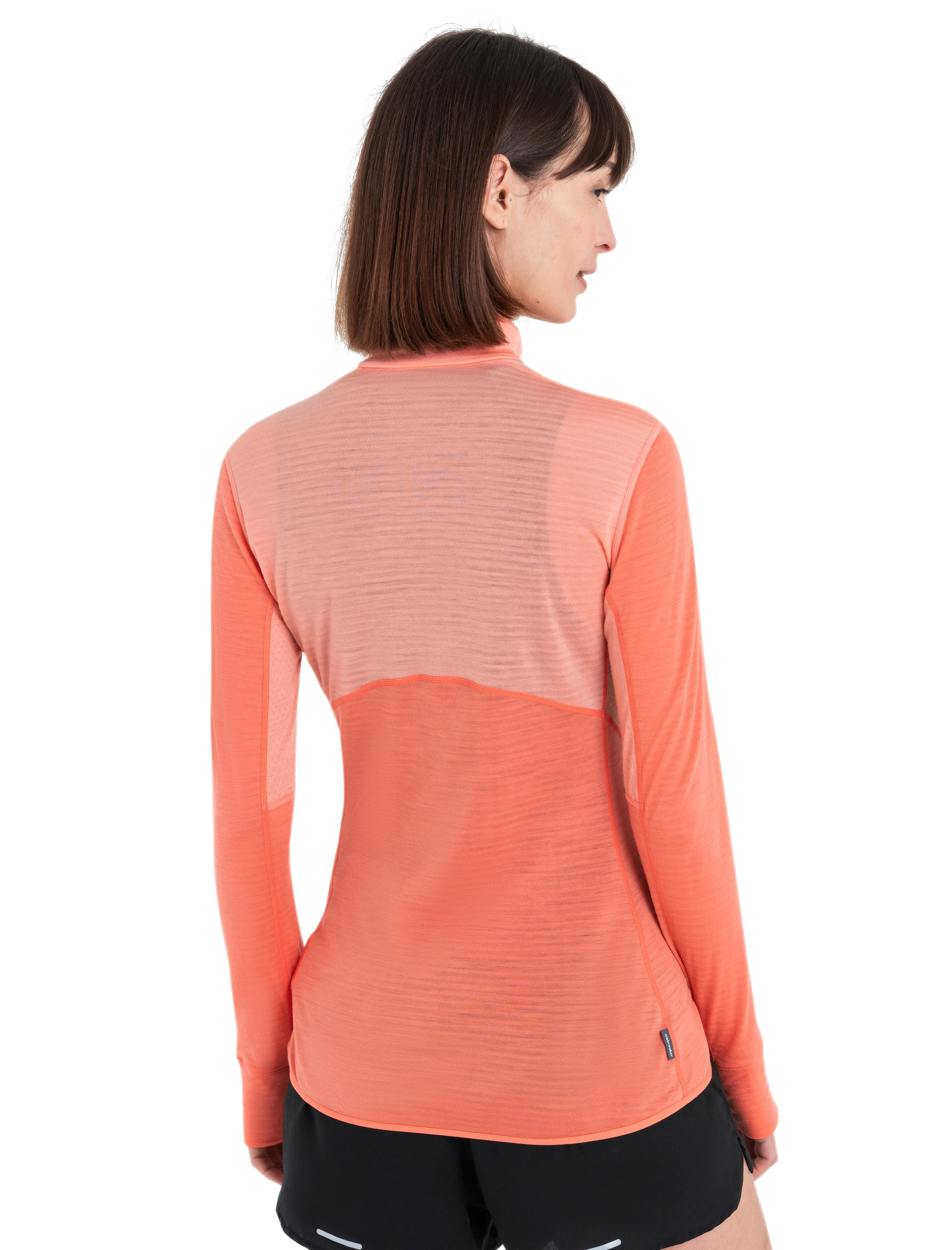 Women's Merino Blend 200 Realfleece⢠Descender Long Sleeve Half Zip Jacket - Image 2